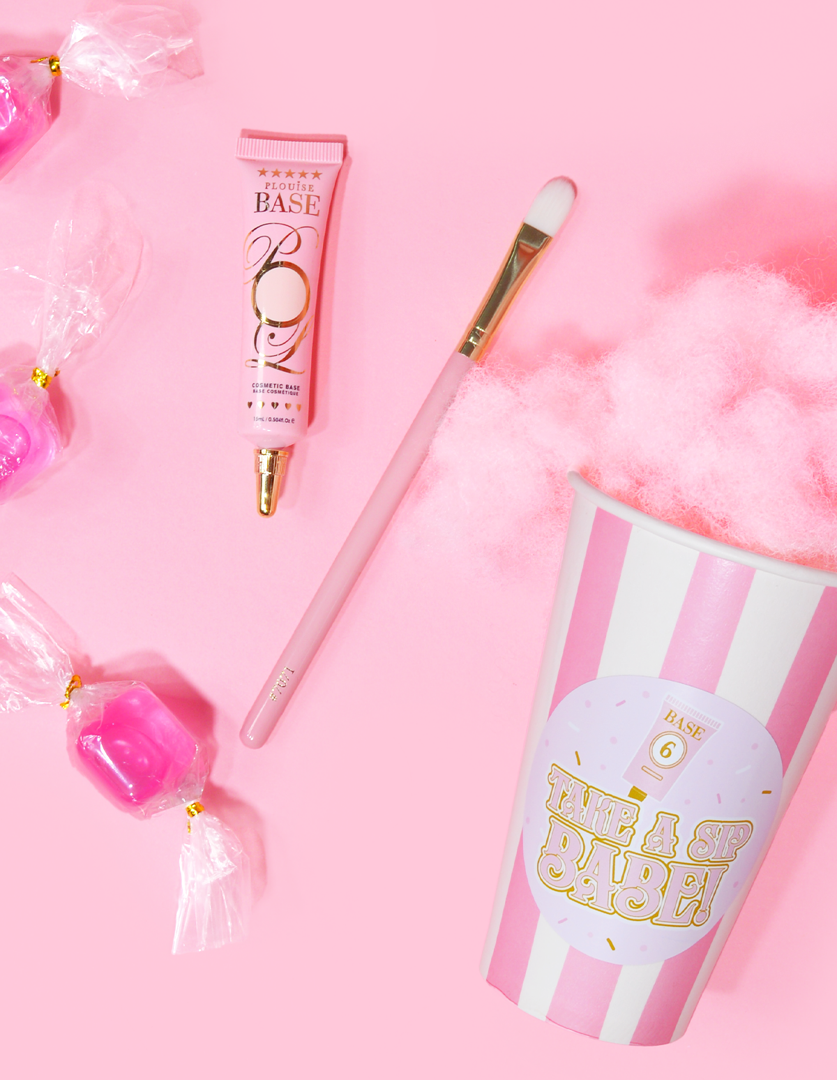 P.Louise Makeup Brush Set for Precision Brows & Cut Crease