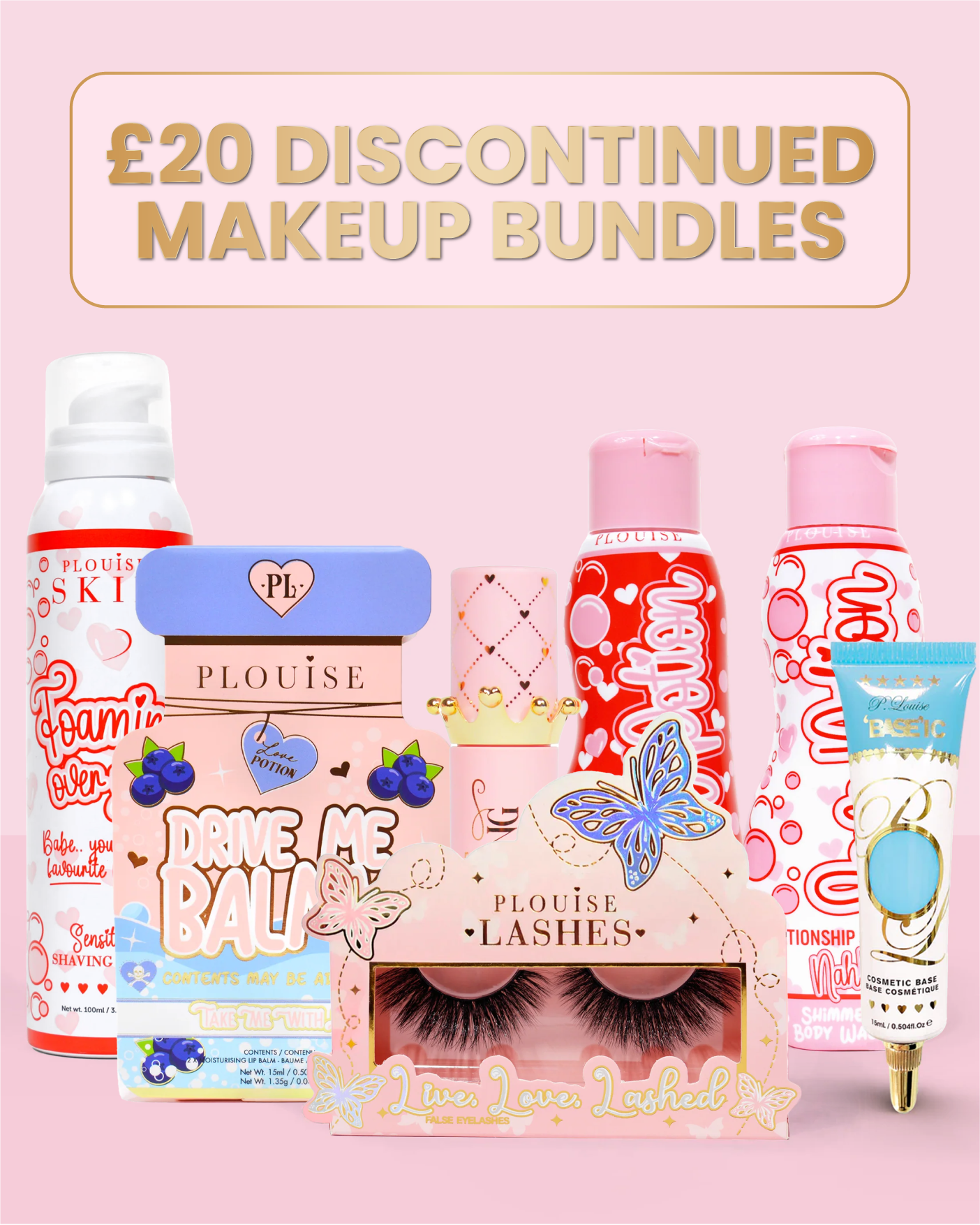 P.Louise Mystery Makeup Bundle - Discontinued Beauty Products £10-£20