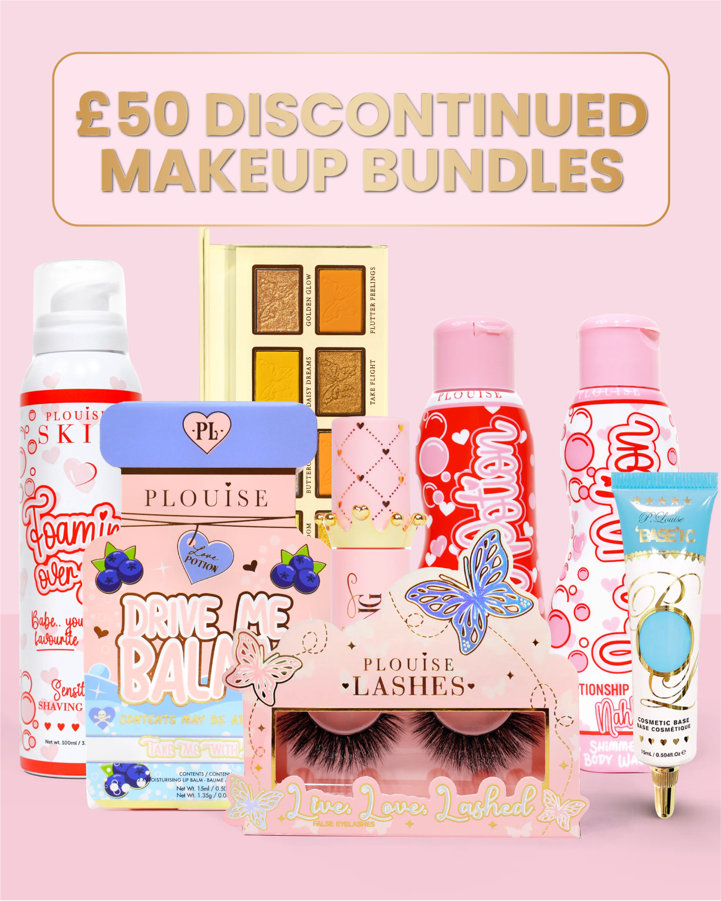 P.Louise Mystery Makeup Bundle - Discontinued Beauty Products £10-£20