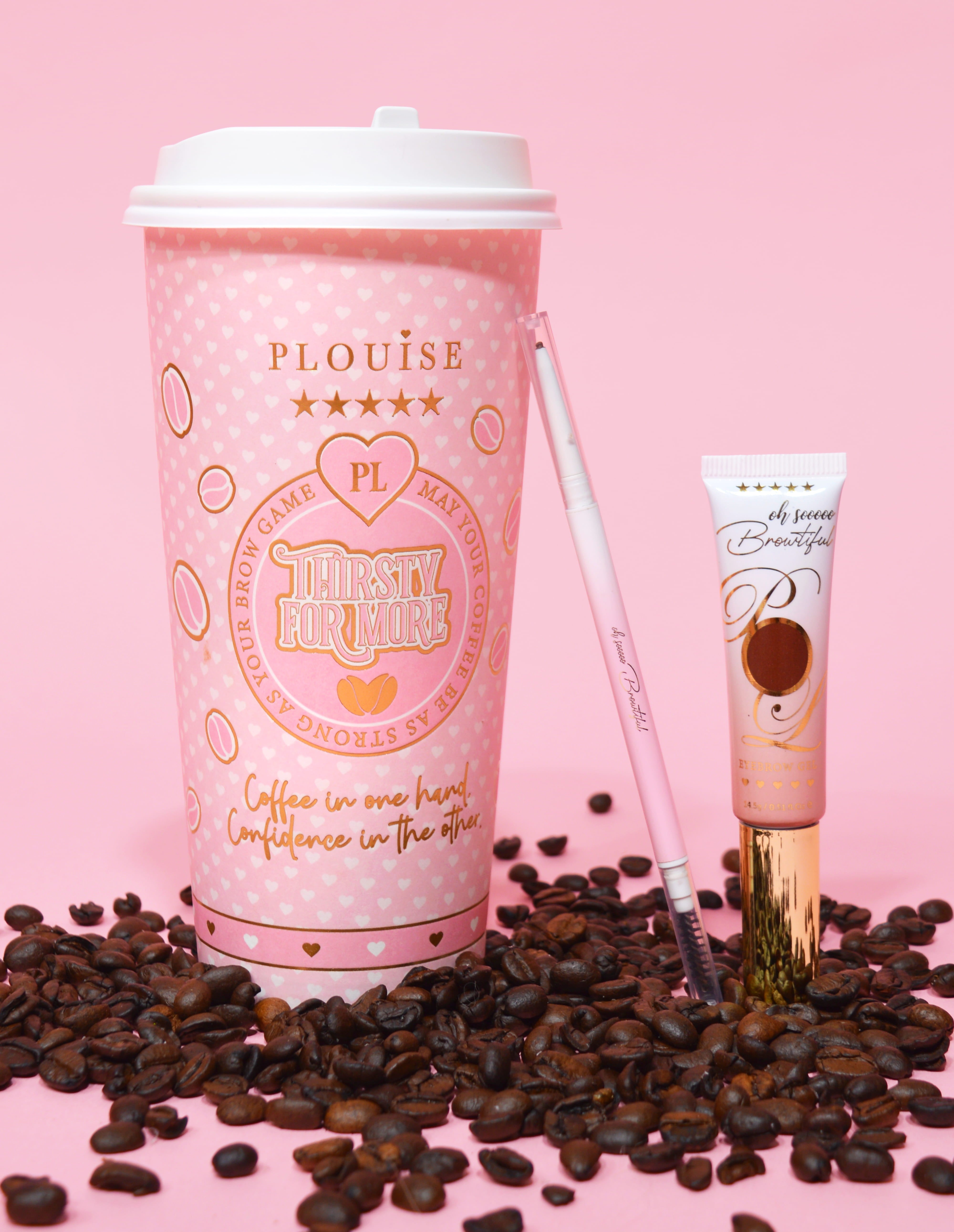 P.Louise Brow Pencil & Gel Set for Defined, Natural-Looking Brows