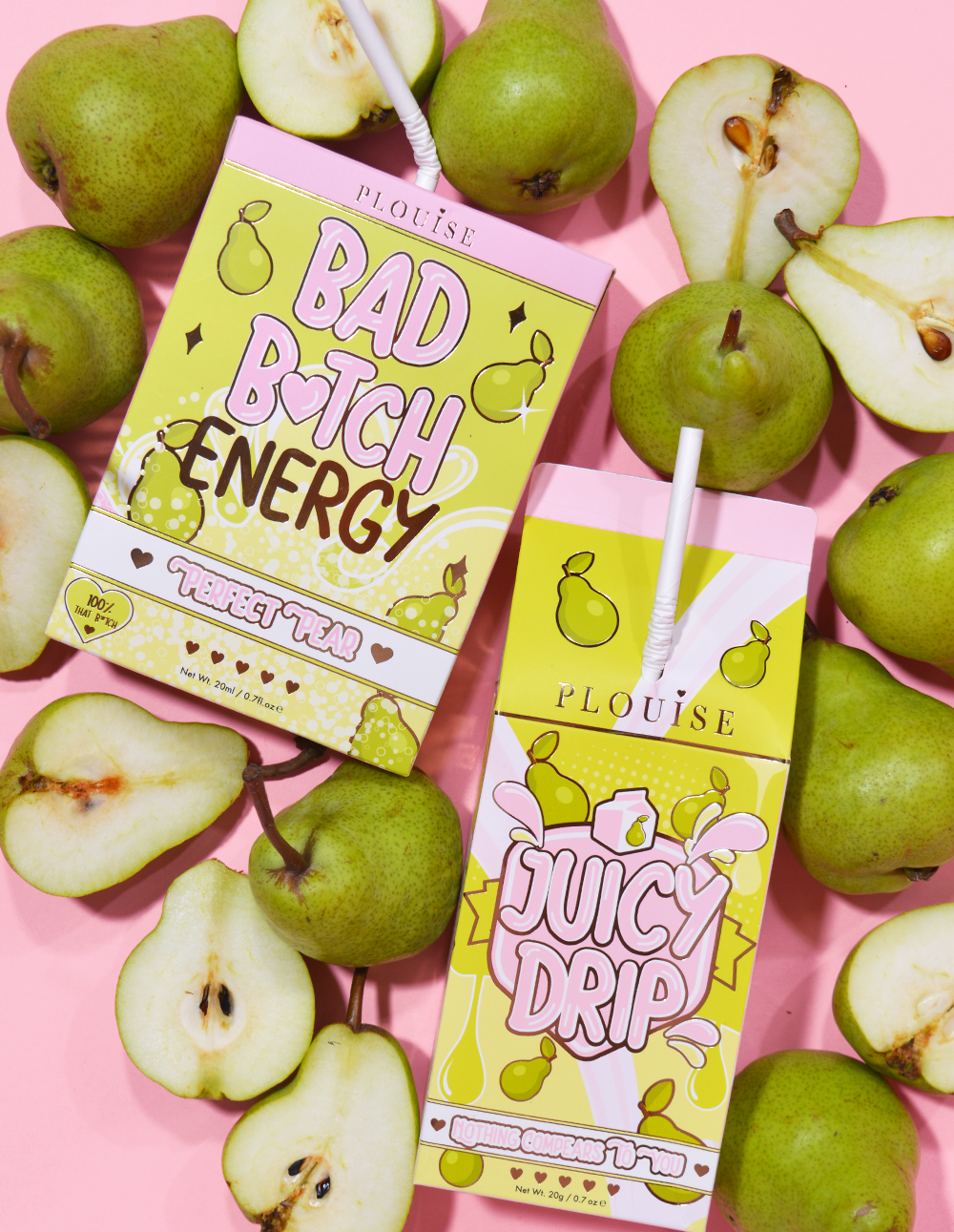 P.Louise Fruity Feelings Lip Care Bundle – Hydrating Lip Oil & Mask Set