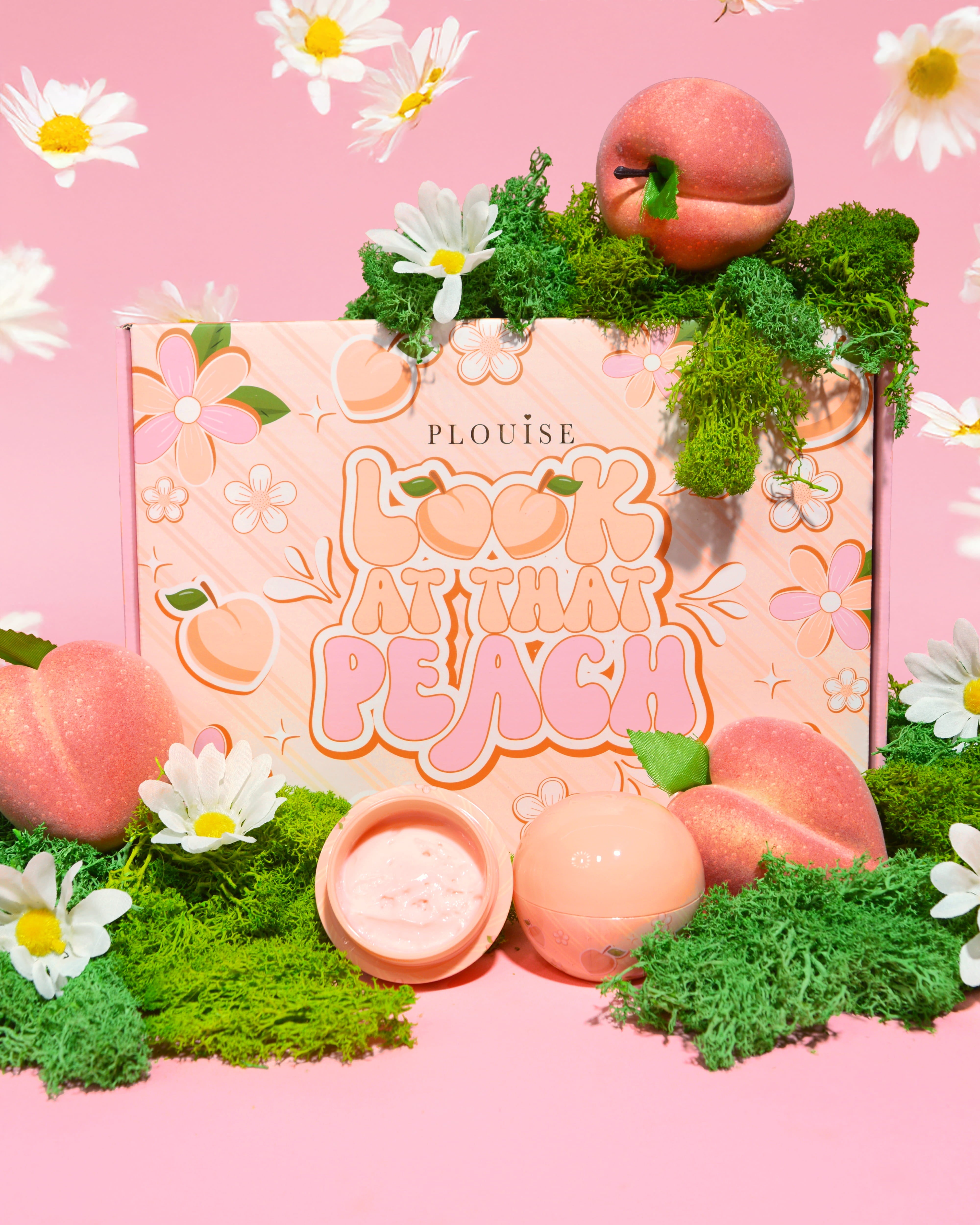 P.Louise Peachy Hydrating Face Cream for Glowing Skin
