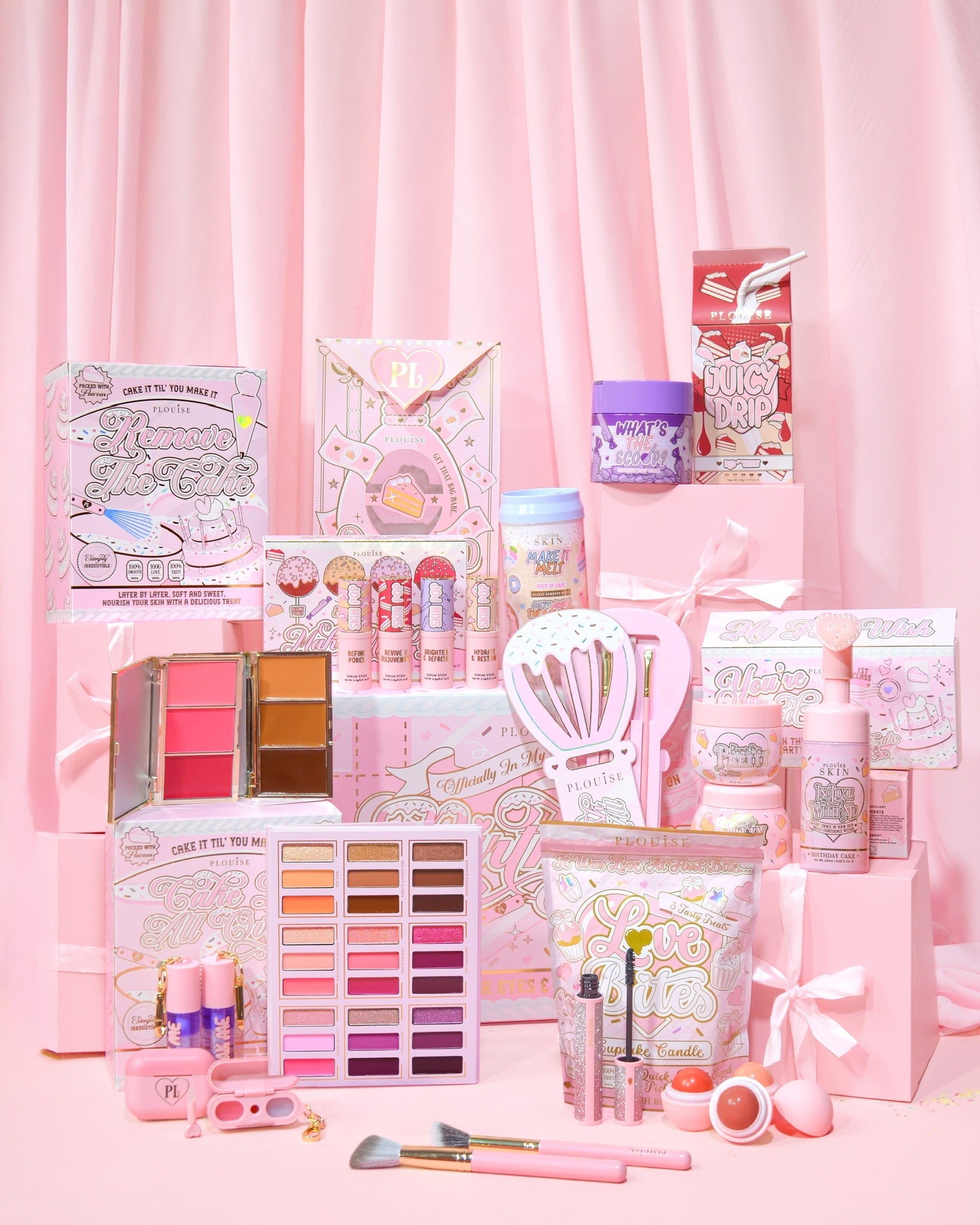 P.Louise Cake-Inspired Makeup & Skincare Collection Bundle
