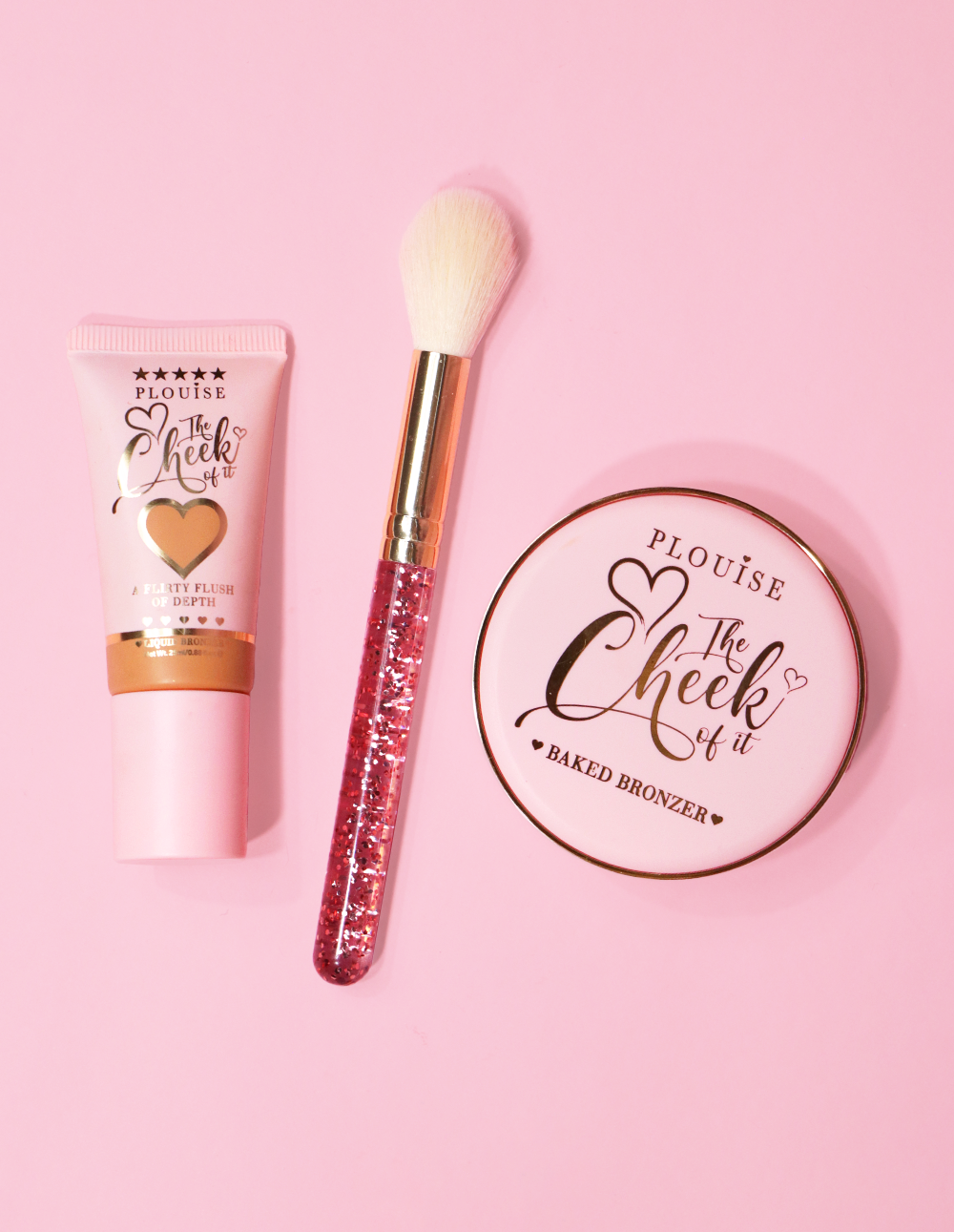 P.Louise Bronzer Bundle - Liquid & Baked for Sun-Kissed Glow