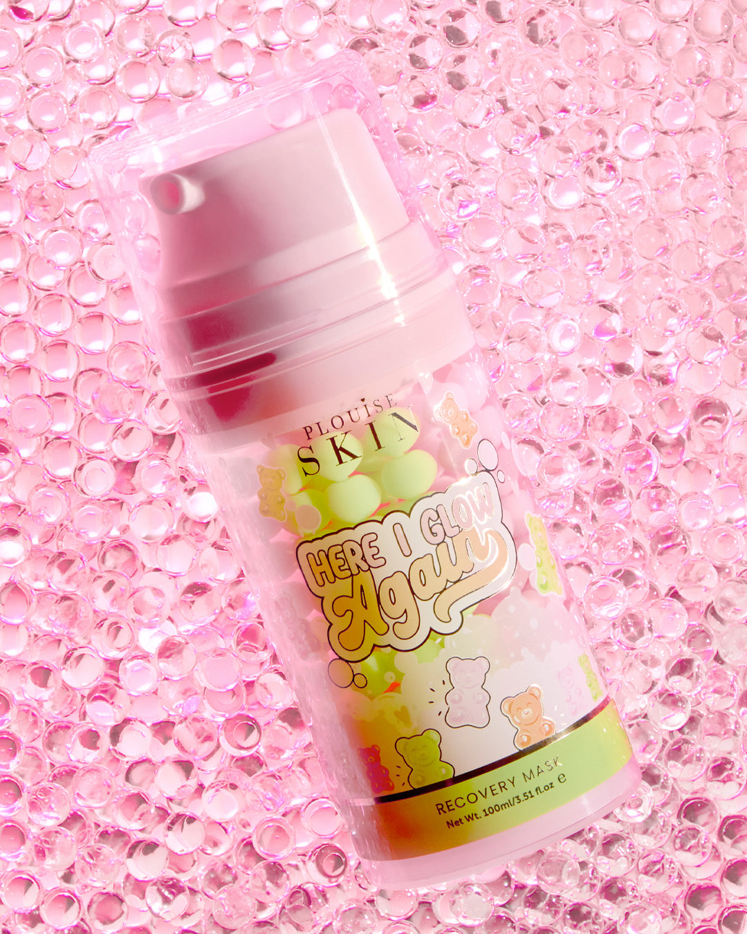 P.Louise Candy Bears Hydrating Recovery Mask for Glowing Skin