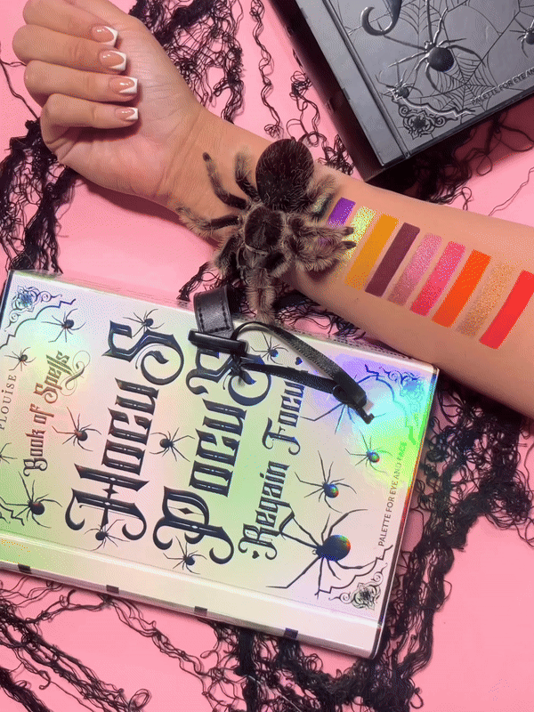 P.Louise Hocus Pocus Eyeshadow Palette – Grungy Greens & Burgundies