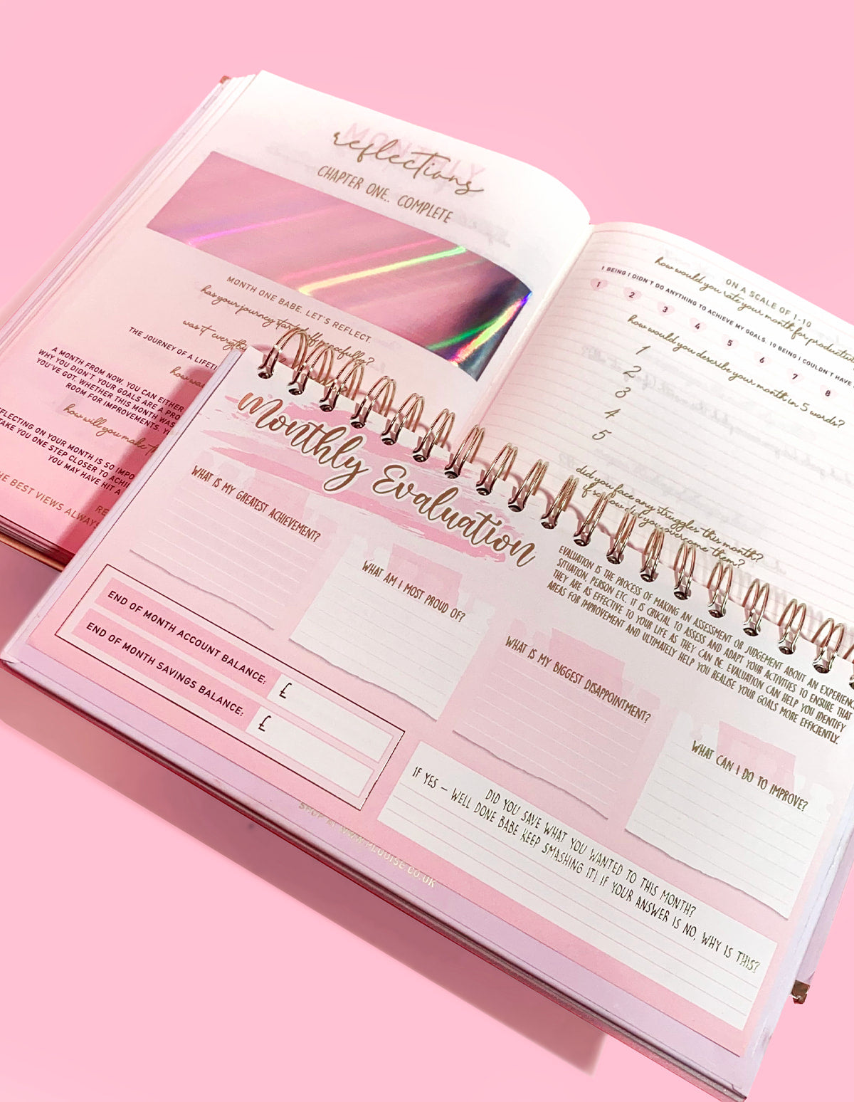 P.Louise Goal Getter & Grind Diary Bundle – Undated Success Planner