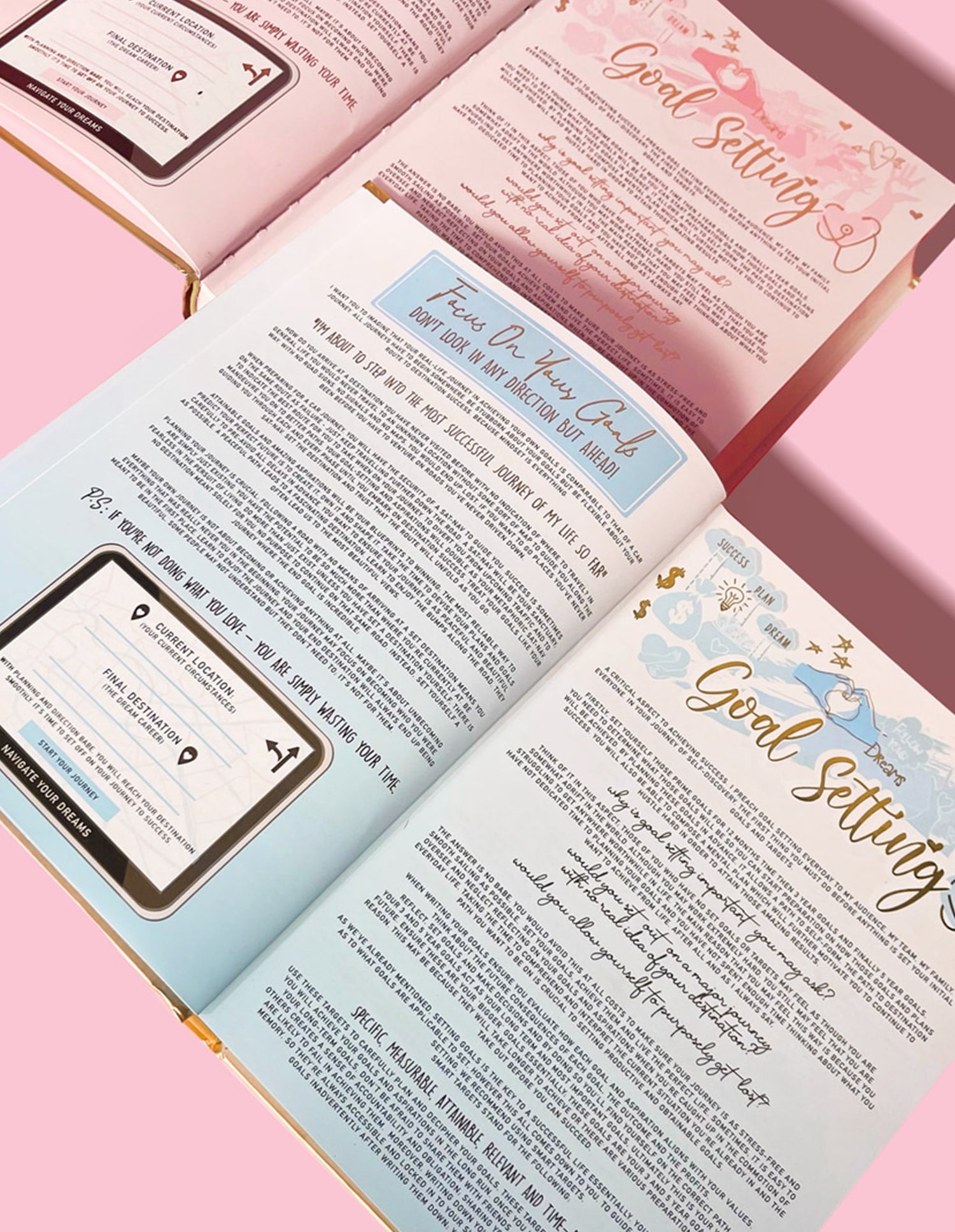 P.Louise Goal Getter Journal - 1126 Page Inspirational Diary for Success