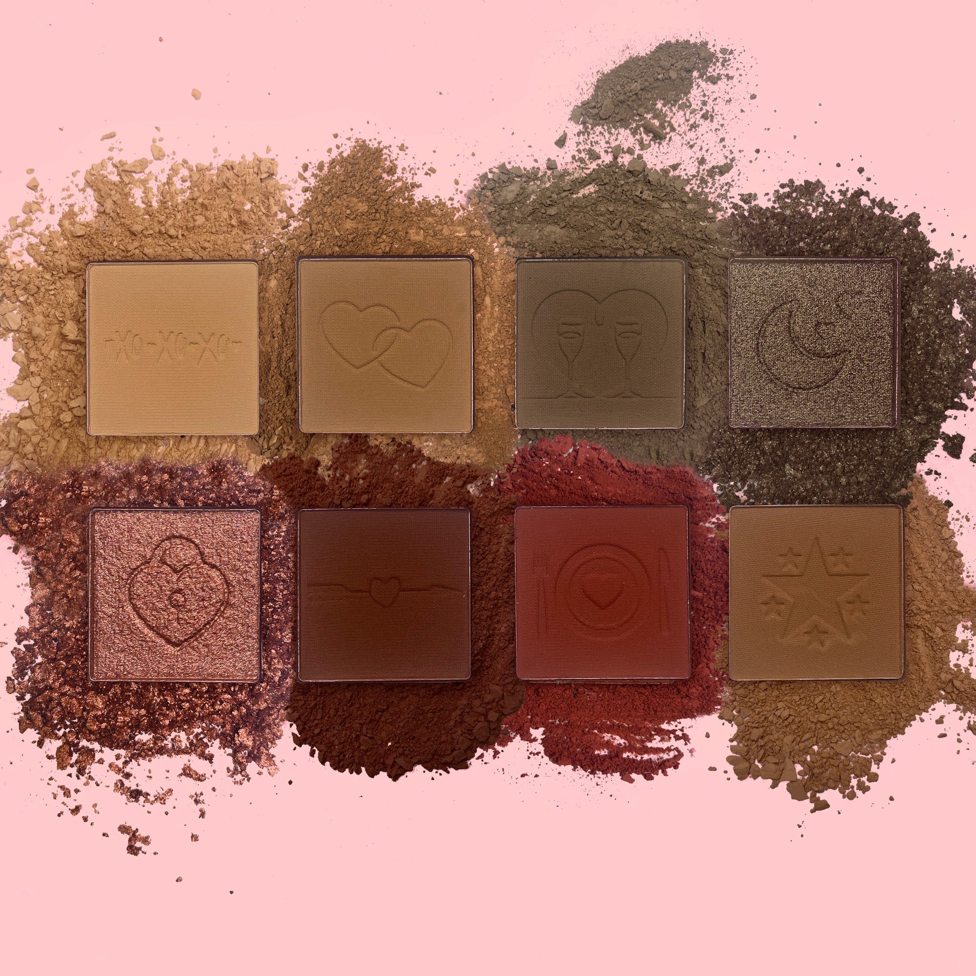 P.Louise Love Tapes Eyeshadow Palette Bundle - 3 Mini Palettes