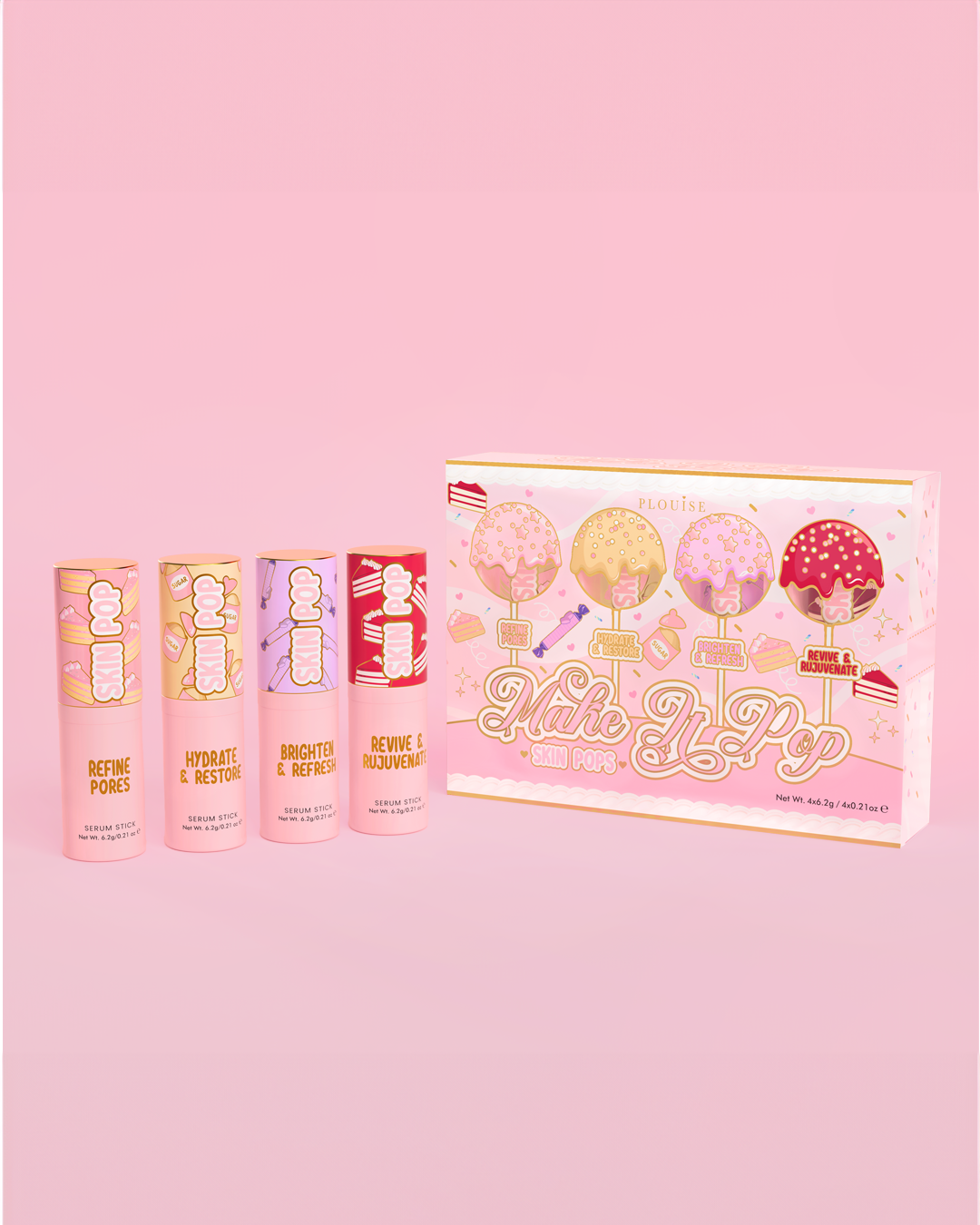 P.Louise Hydrating Serum Stick Set for Glowing Skin