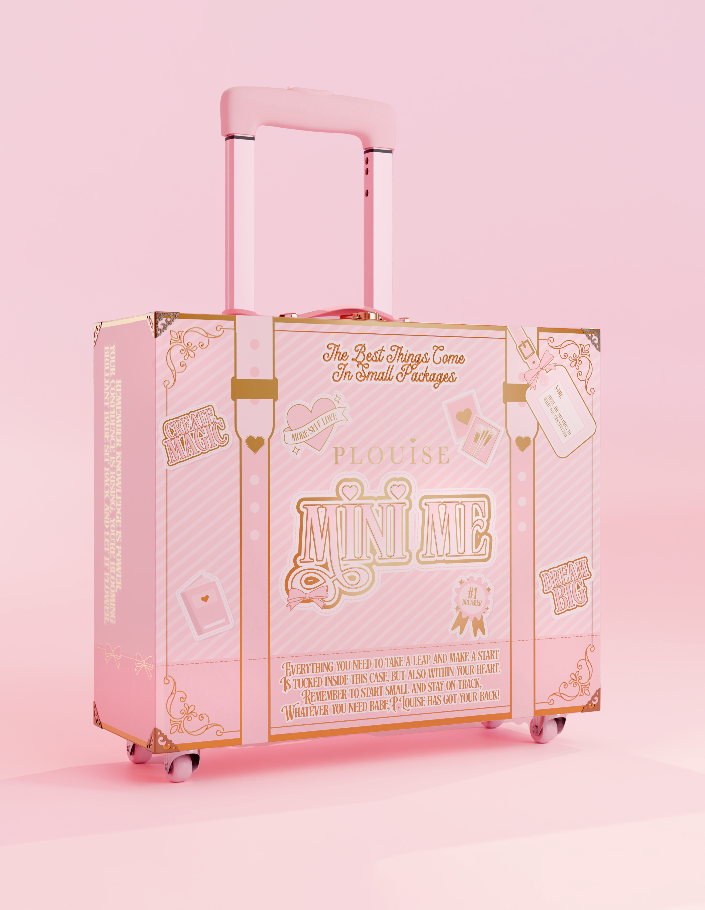 P.Louise Mini Me Suitcase – Luxury Makeup Storage Case