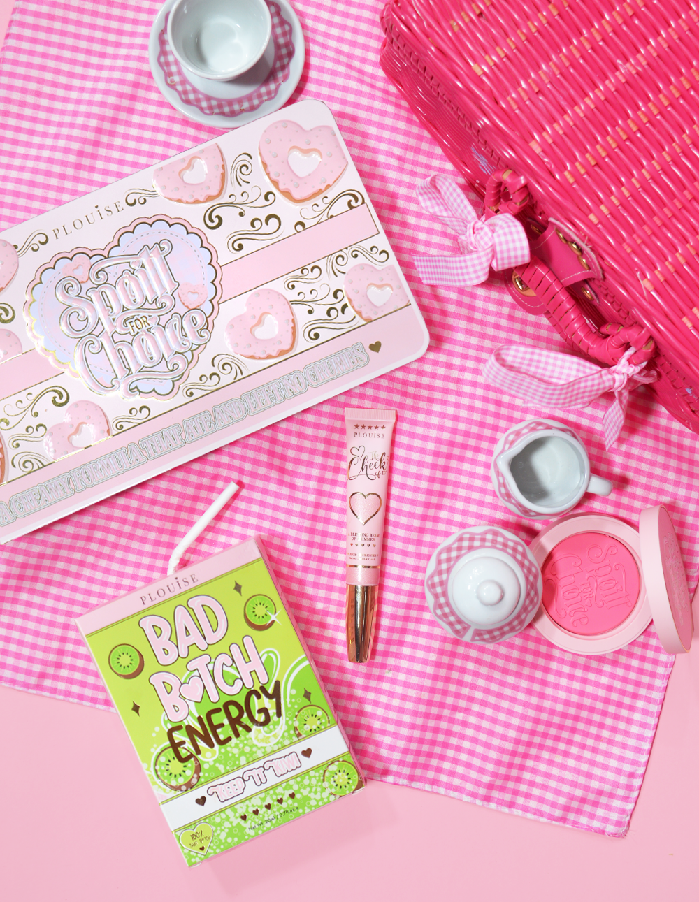 P.Louise Cream Blush & Highlighter Bundle - Picnic Princess Set