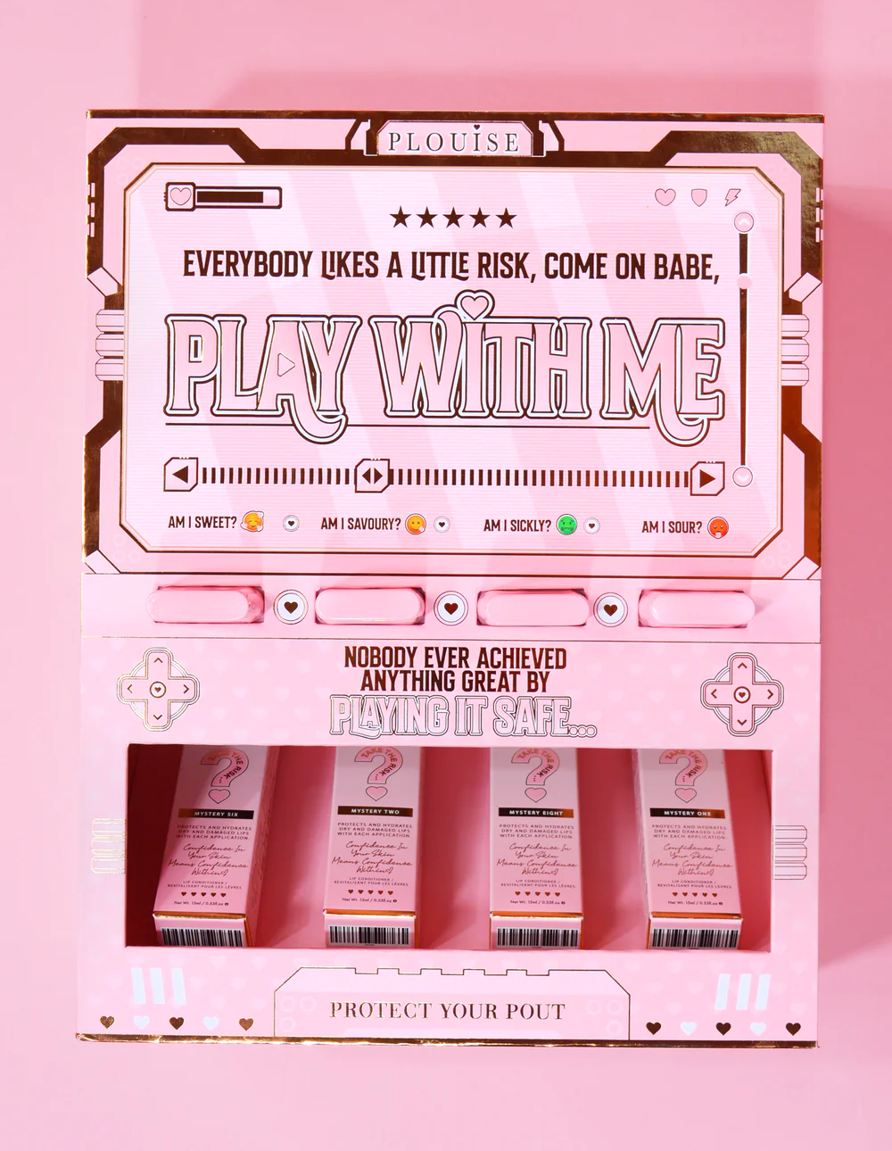 P.Louise Hydrating Lip Conditioner Set - 8 Mystery Flavors