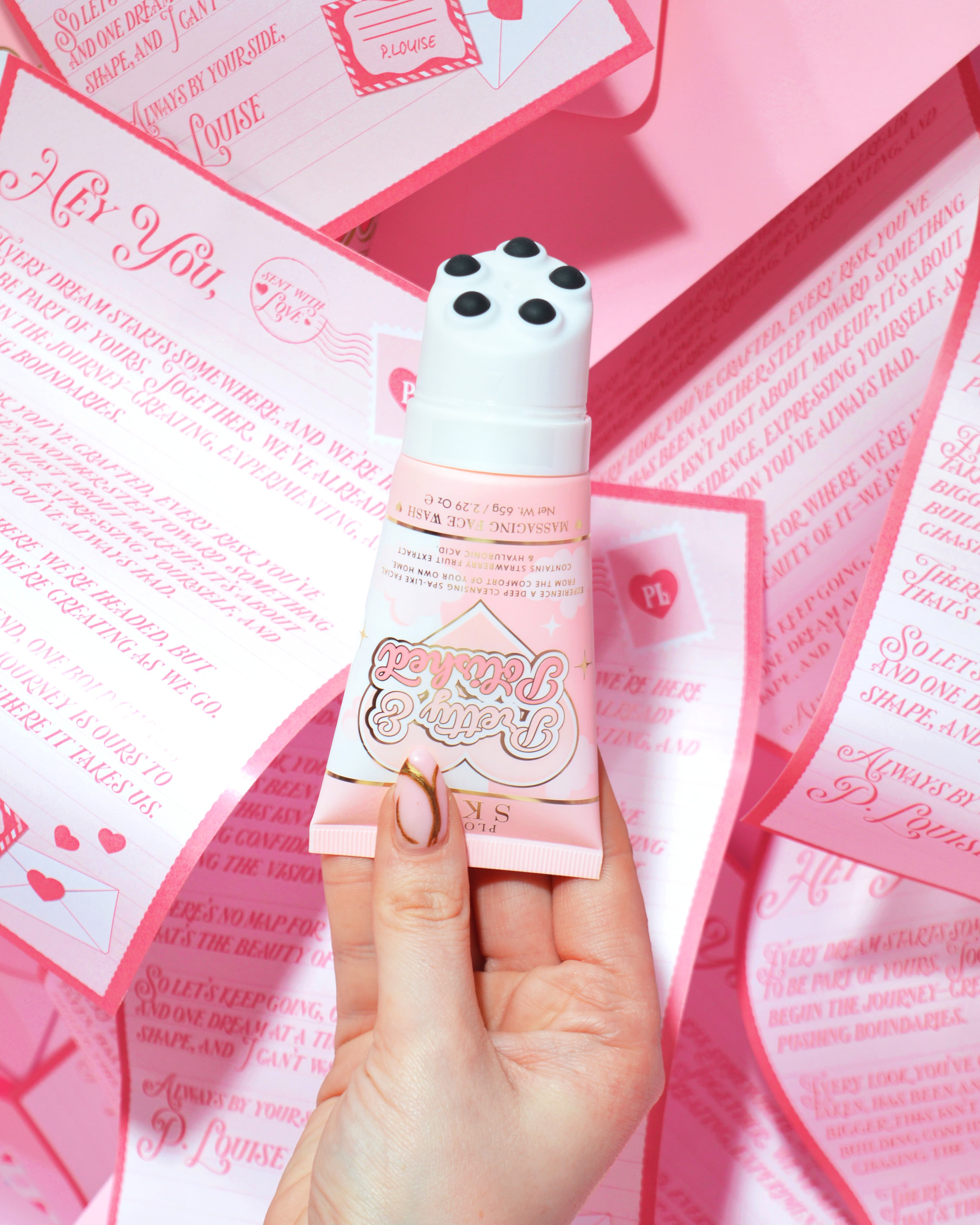 P.Louise Strawberry Face Wash for Hydrated, Glowing Skin
