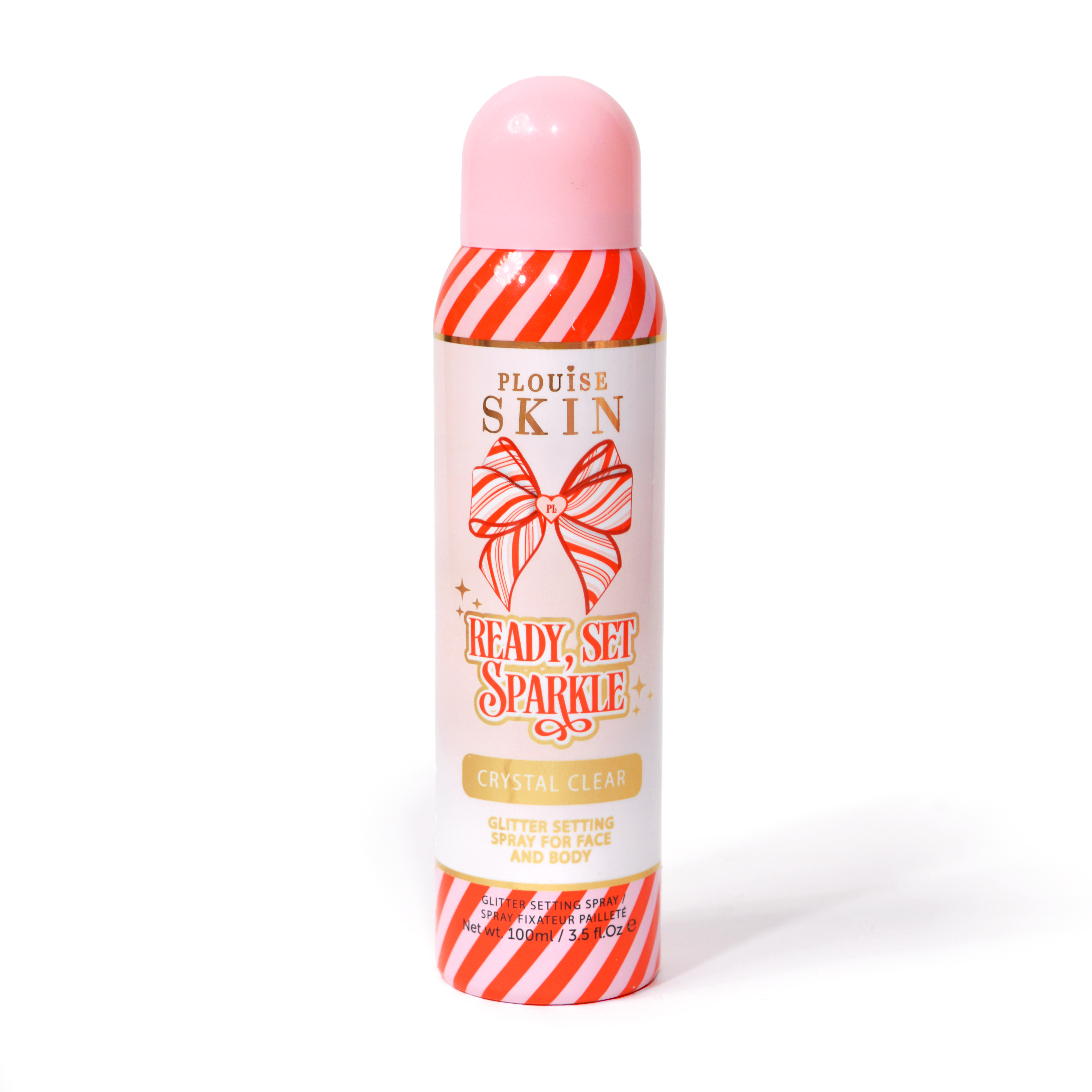 P.Louise Crystal Clear Glitter Setting Spray with Coconut Scent