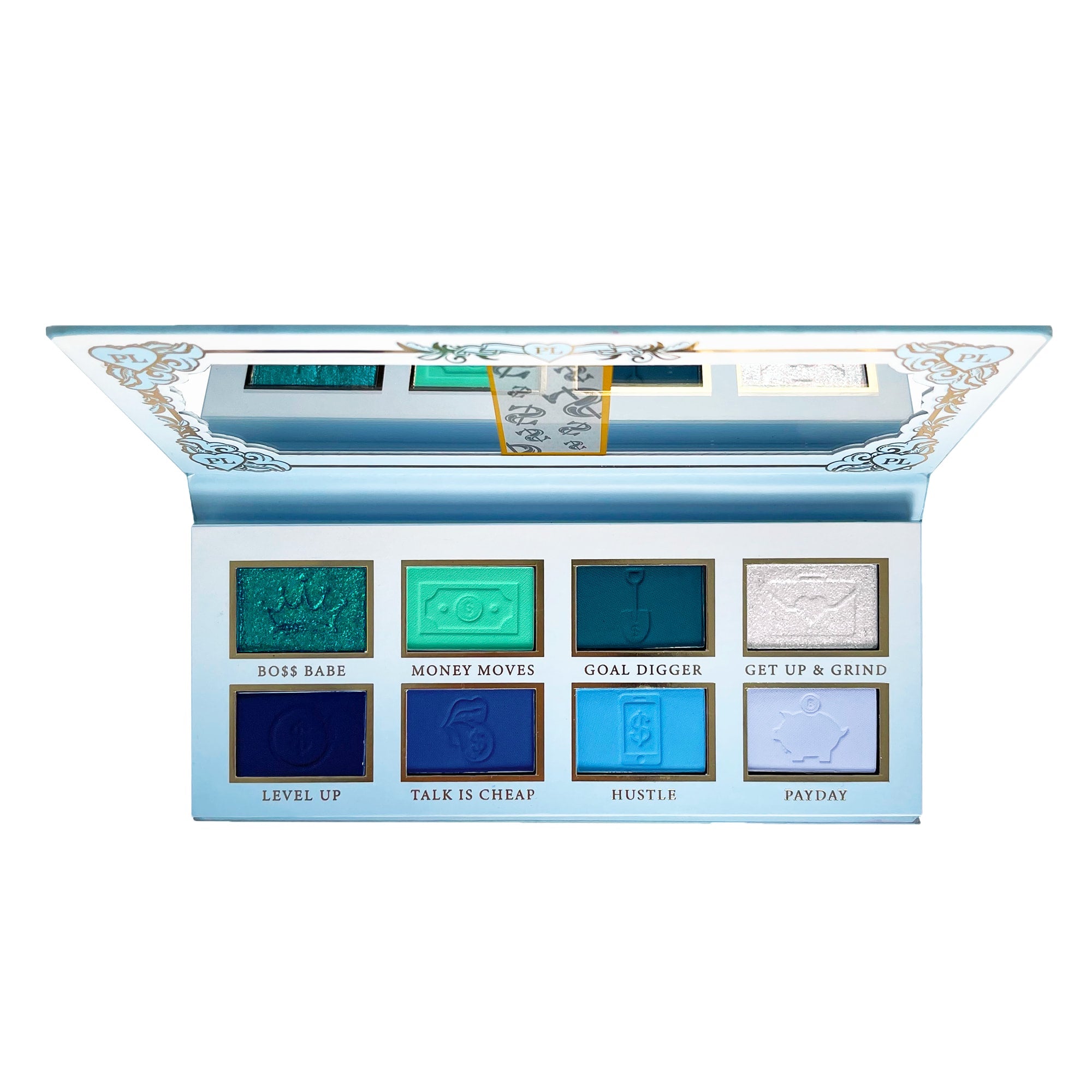 P.Louise Stack Em Up Eyeshadow Palette - Talk Is Cheap 8-Pan
