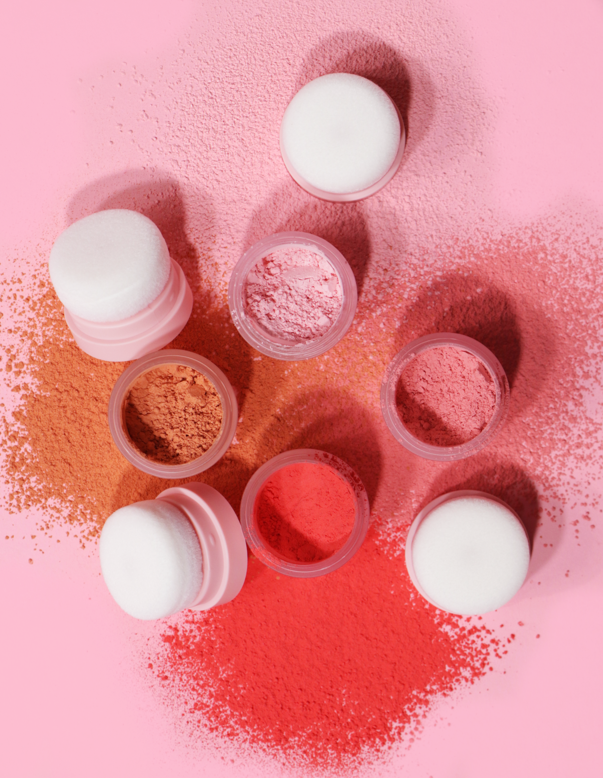 P.Louise Loose Powder Blush with Sponge Applicator