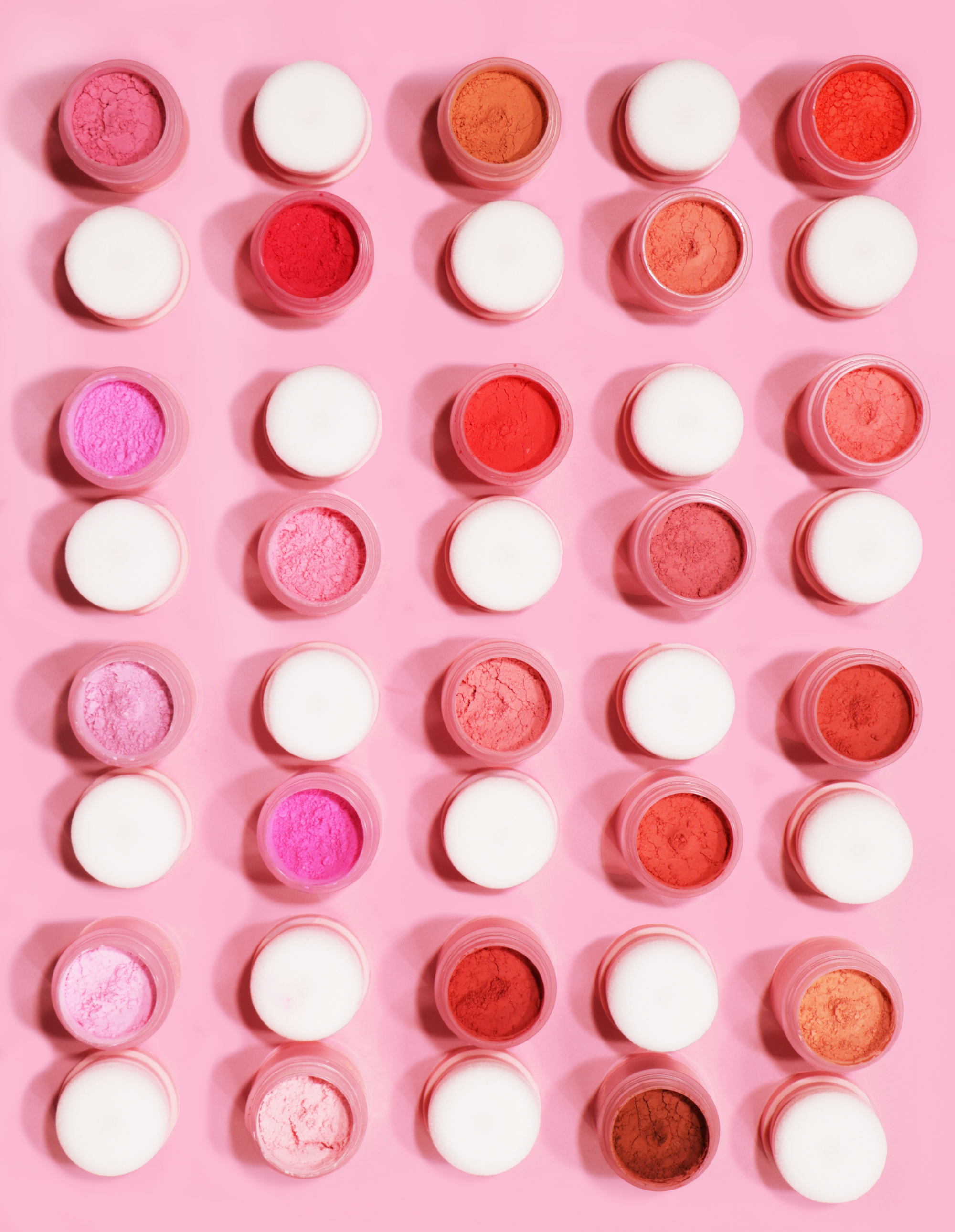 P.Louise Loose Powder Blush with Sponge Applicator
