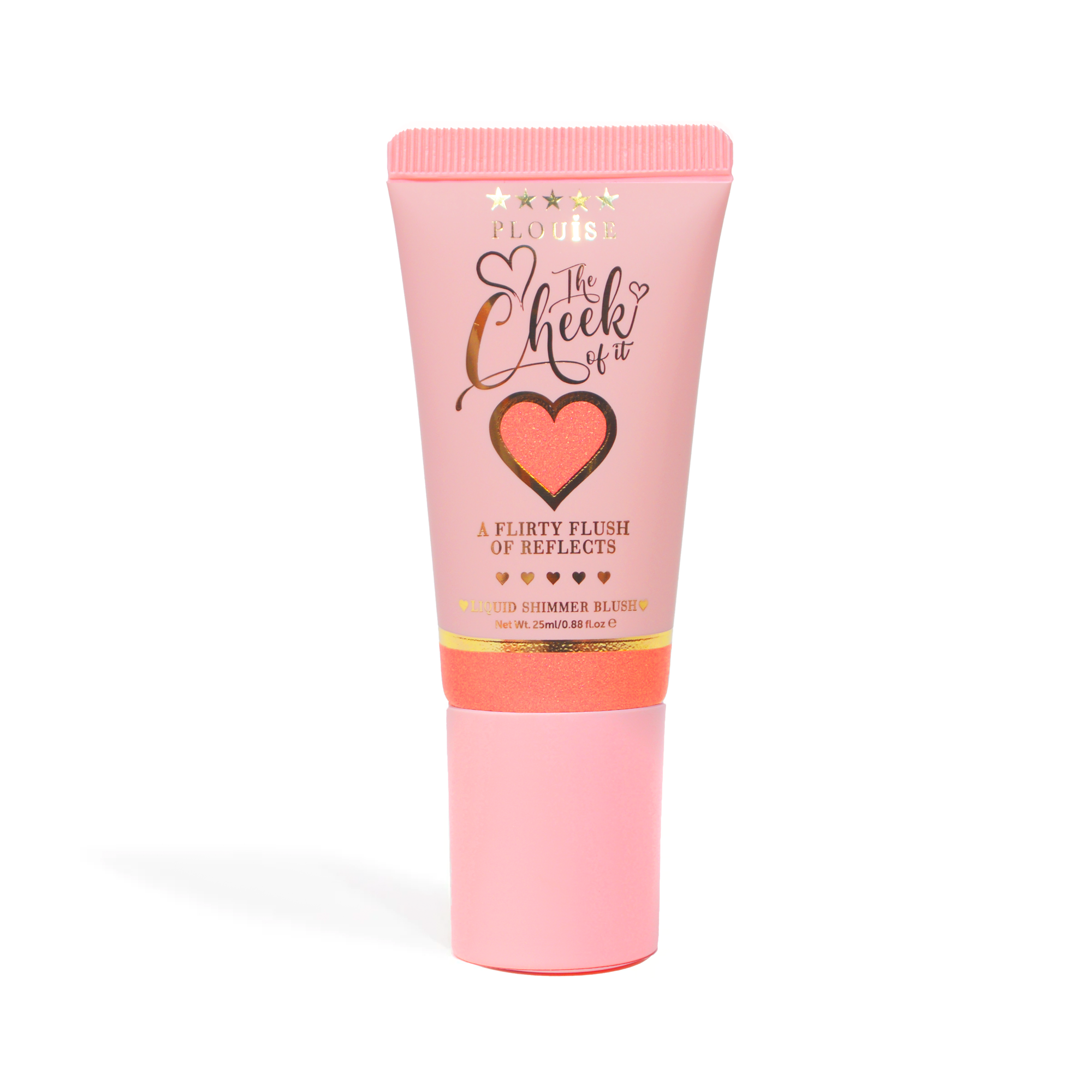 P.Louise Liquid Shimmer Blush with Sponge Applicator