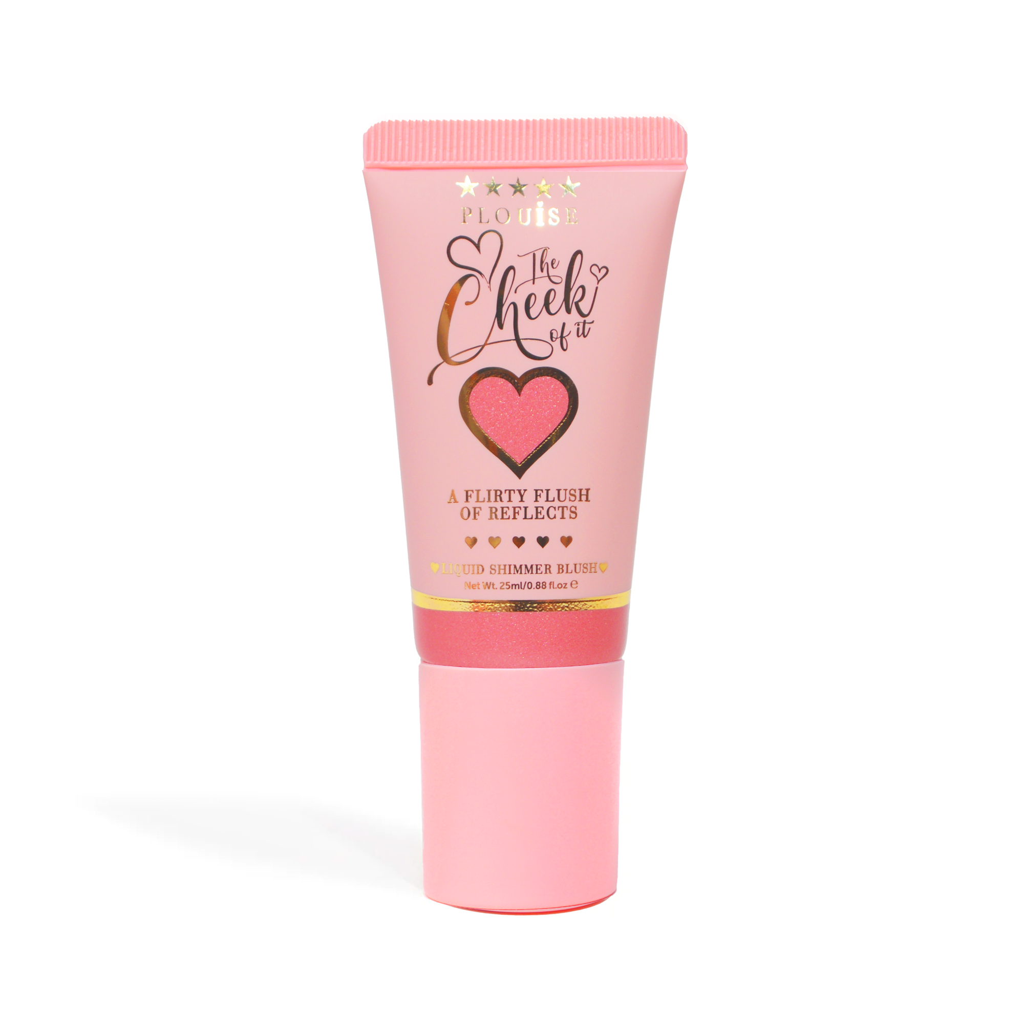 P.Louise Liquid Shimmer Blush with Sponge Applicator