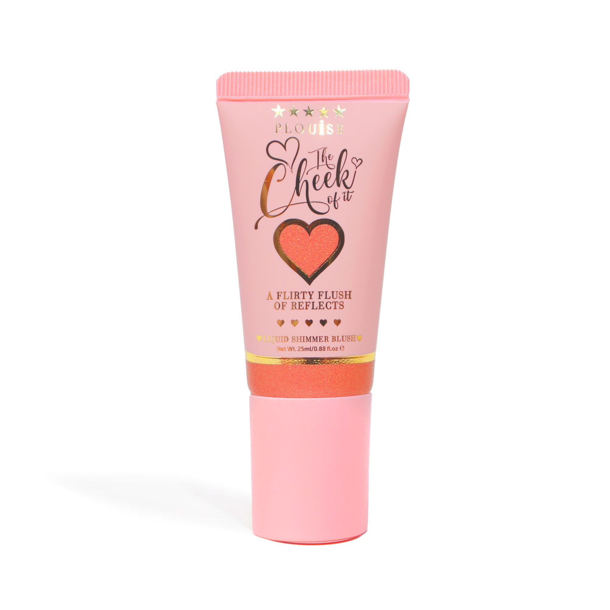 P.Louise Liquid Shimmer Blush with Sponge Applicator