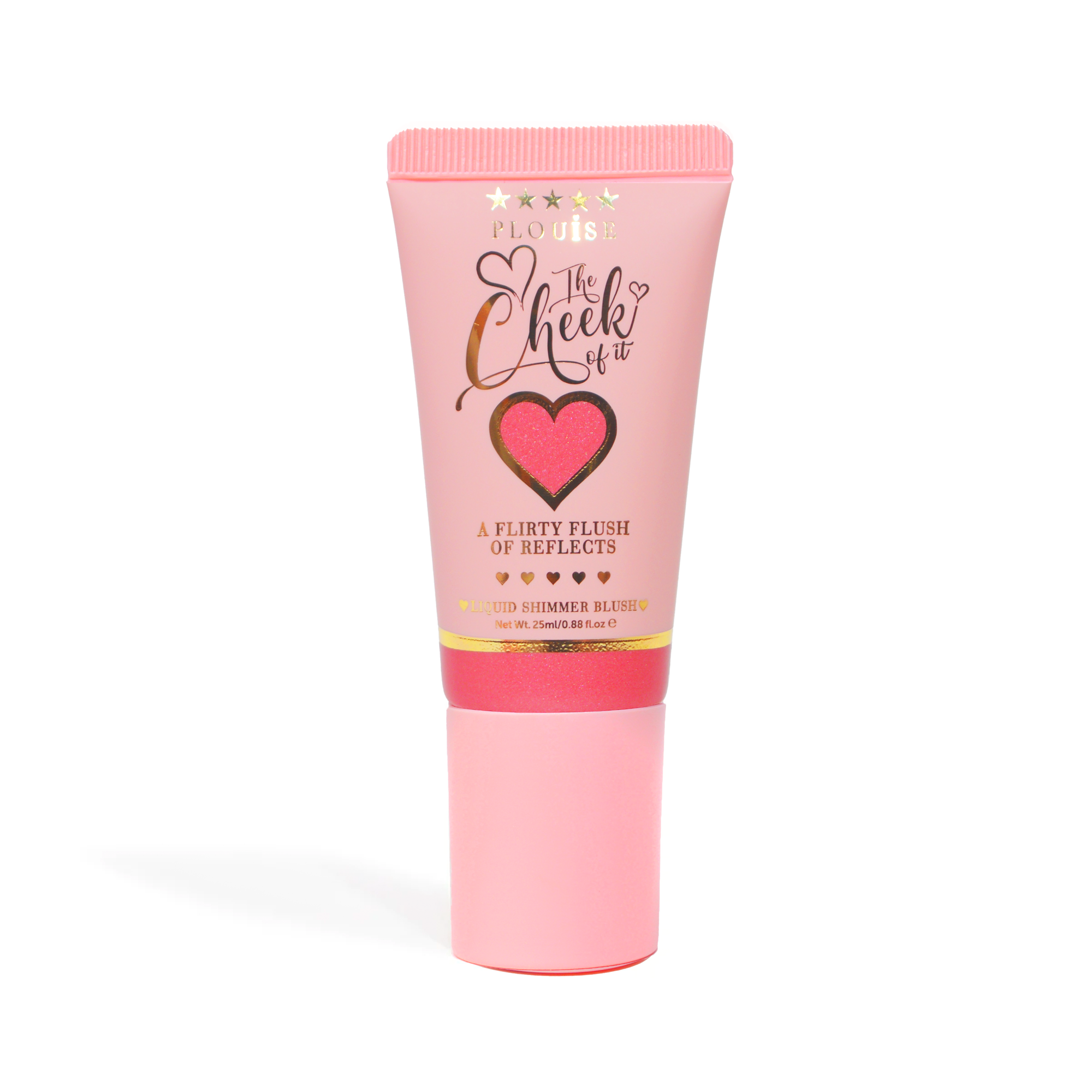 P.Louise Liquid Shimmer Blush with Sponge Applicator