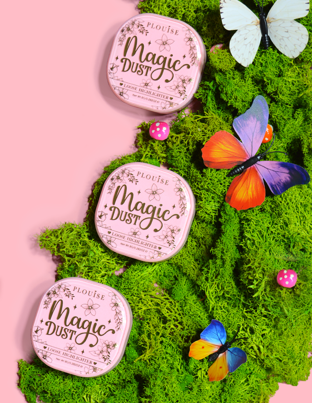 P.Louise Magic Dust Trio Loose Highlighters - Glow Set