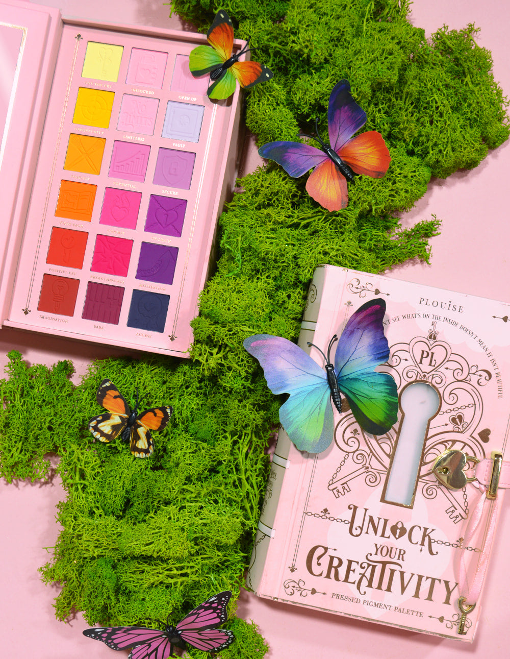 P.Louise 36 Matte Eyeshadow Palette - Vibrant Rainbow Shades