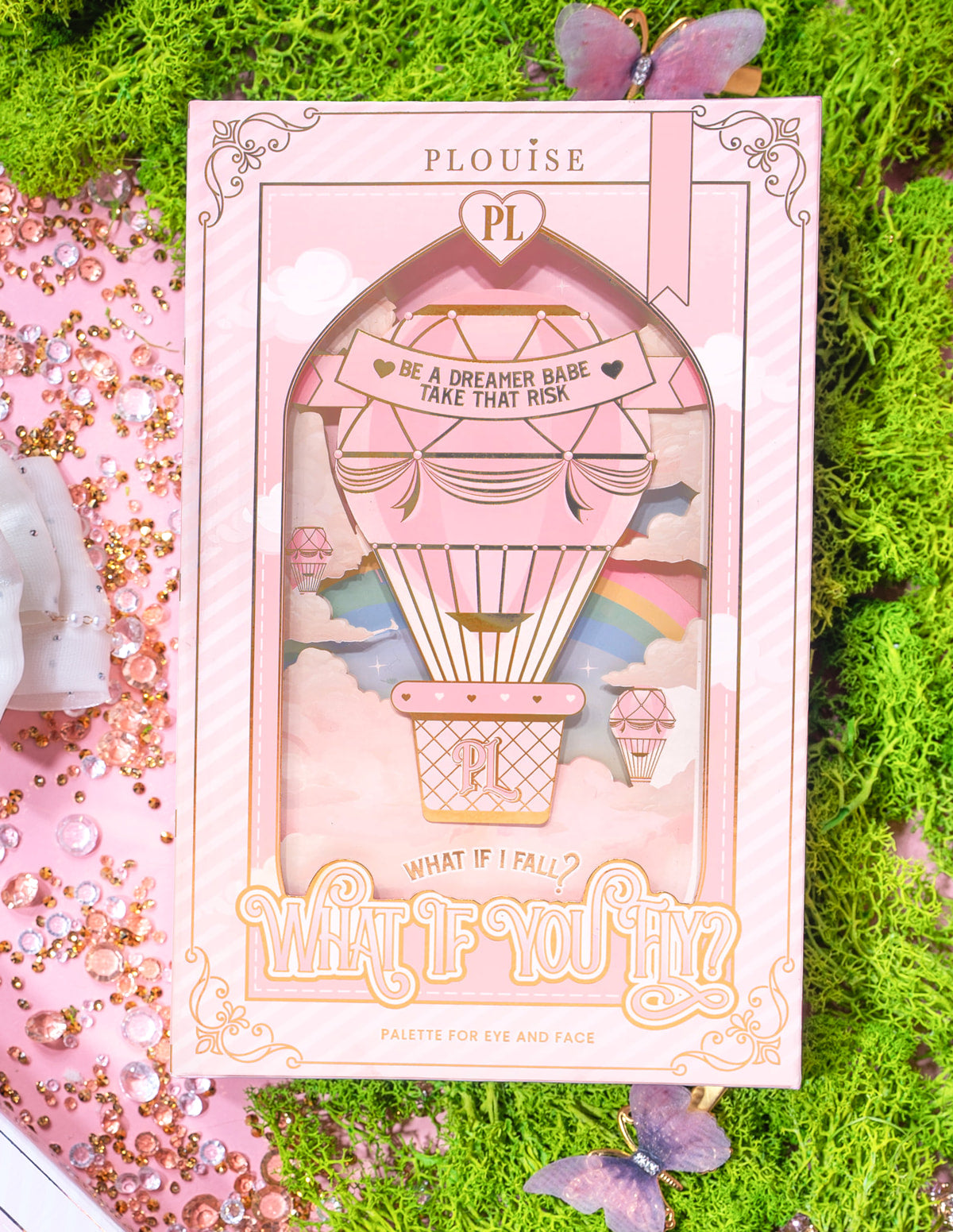 P.Louise What If You Fly Eyeshadow Palette - Rainbow Colors