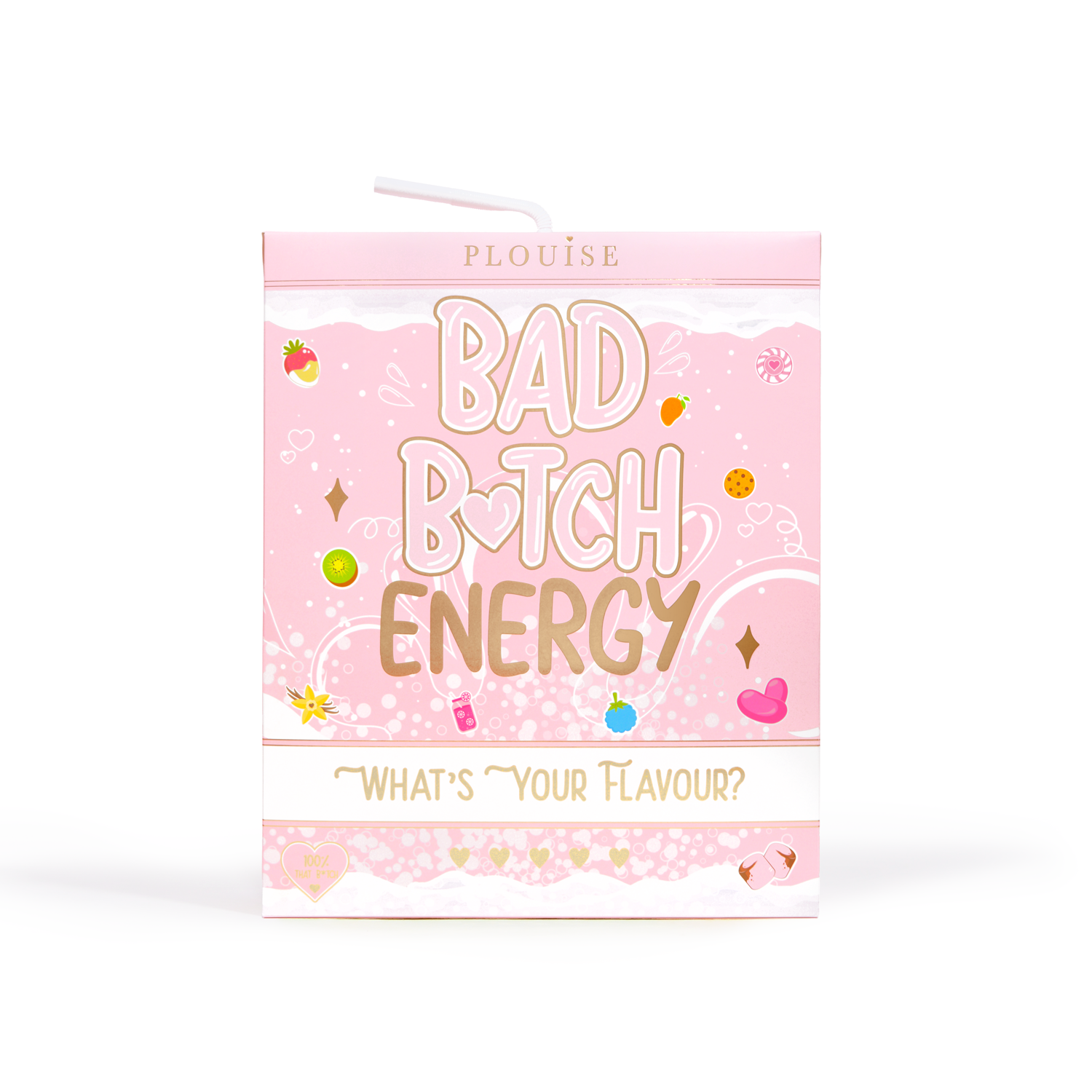 P.Louise Bad Bitch Energy Customizable Juice Box Packaging