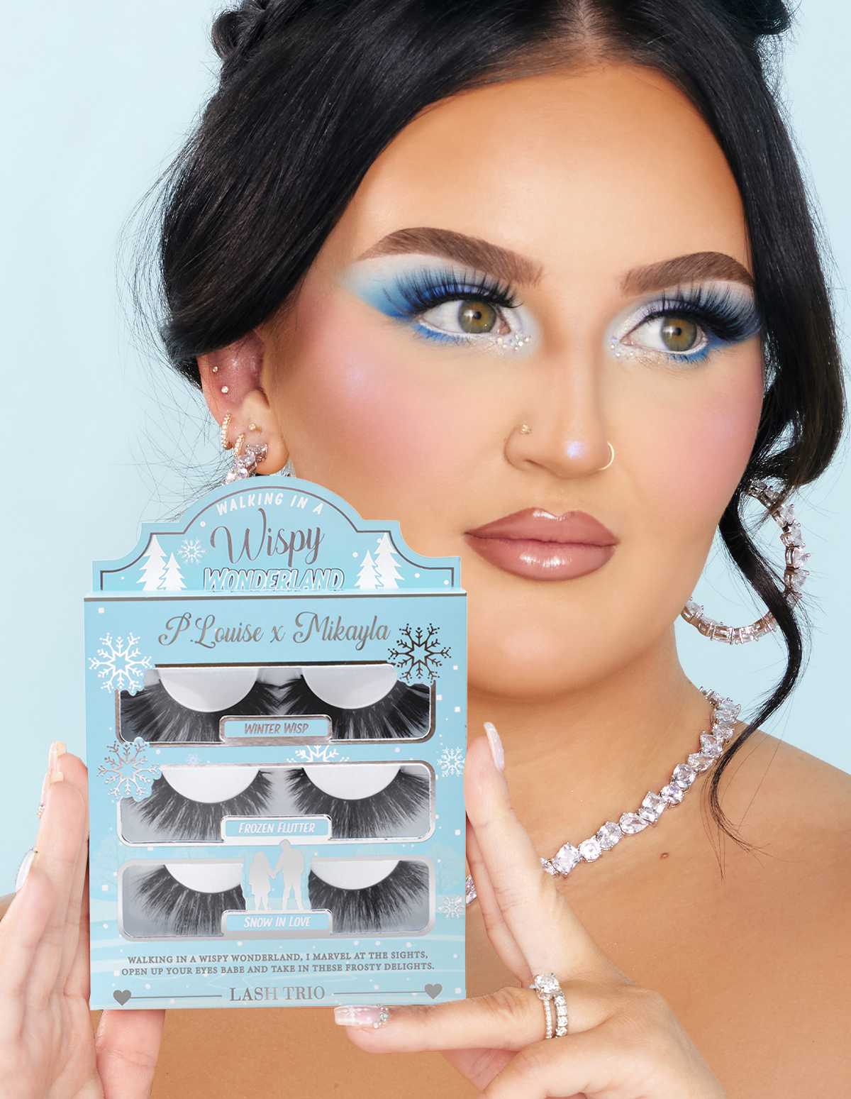 P.Louise x Mikayla Volume 2 False Lashes - Wispy Wonderland Set