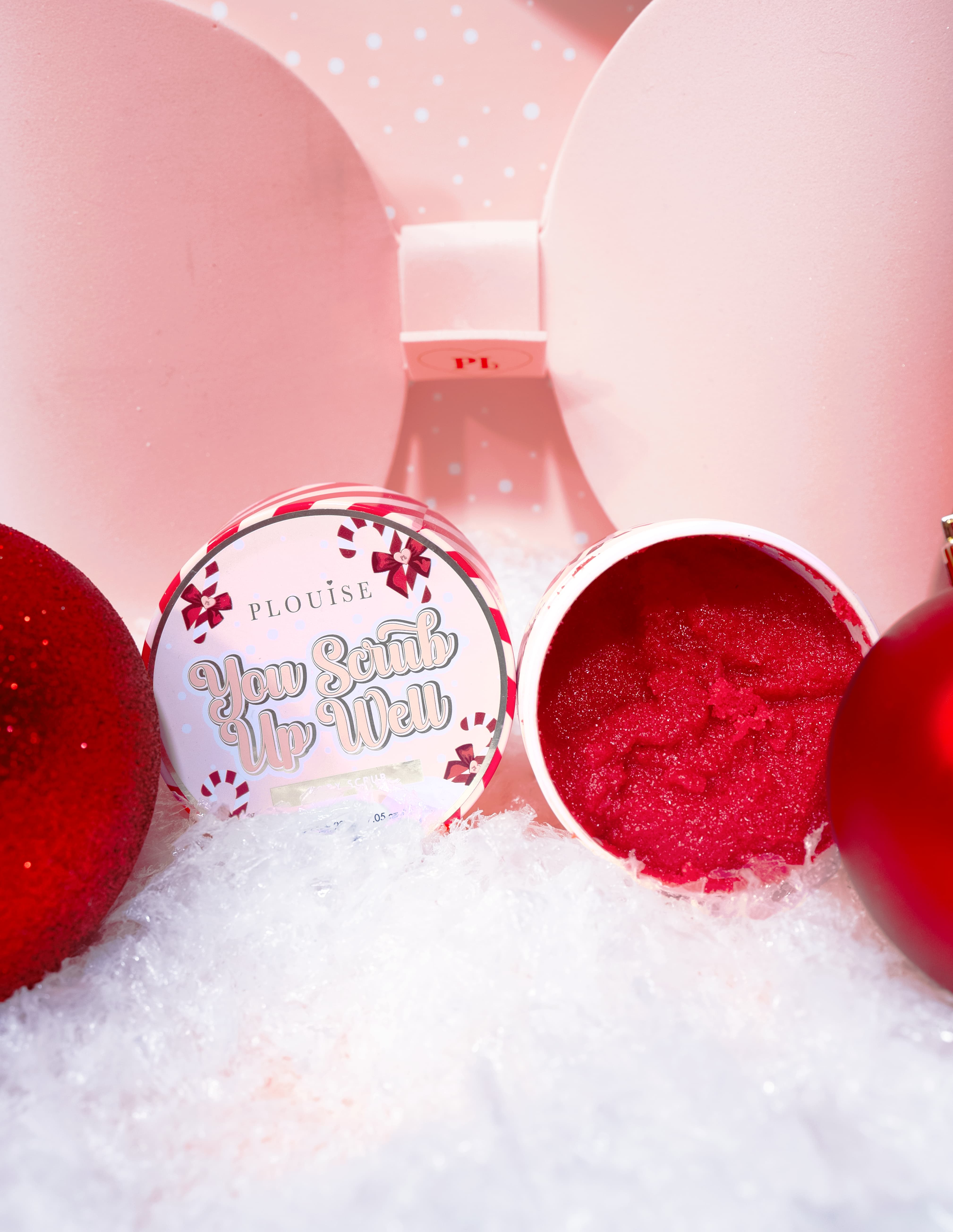 P.Louise Frosted Peppermint Body Scrub for Winter Glow