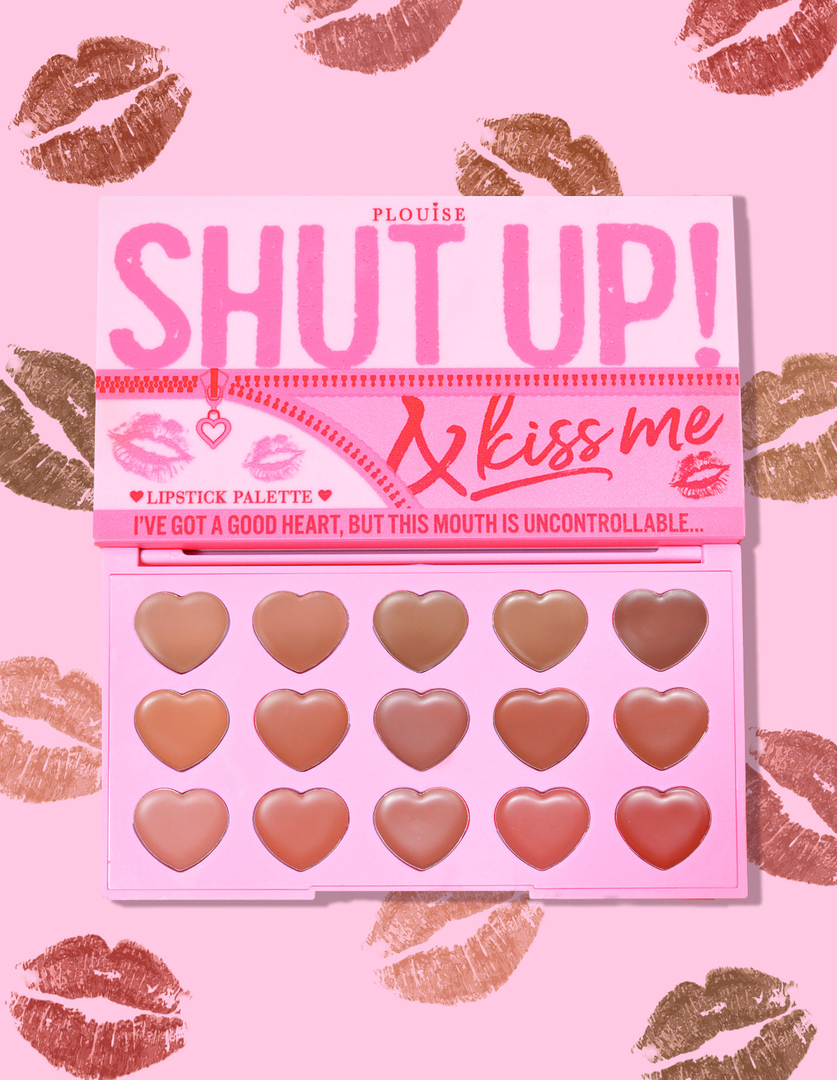 Nude Lipstick Palette - 15 Shades for Every Mood & Occasion