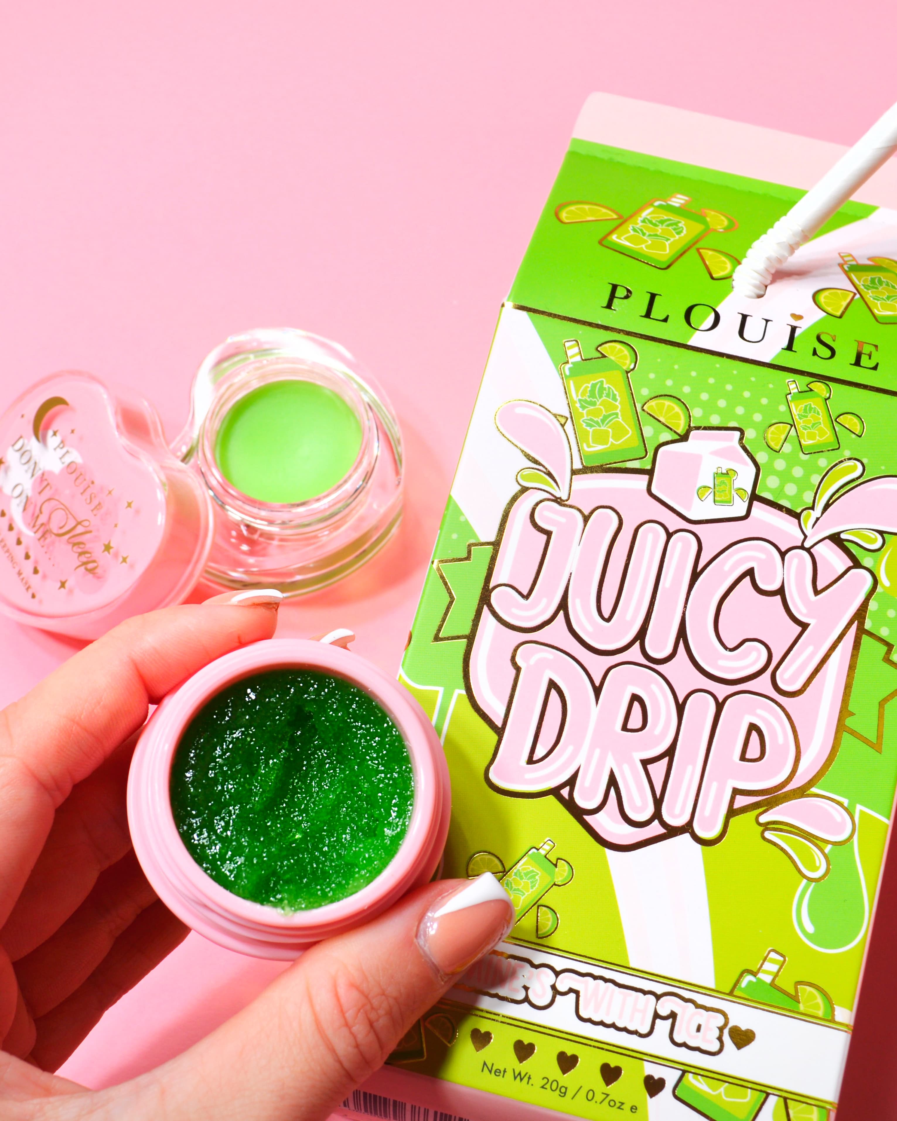 P.Louise Juicy Drip Lip Scrub & Sleeping Mask Duo