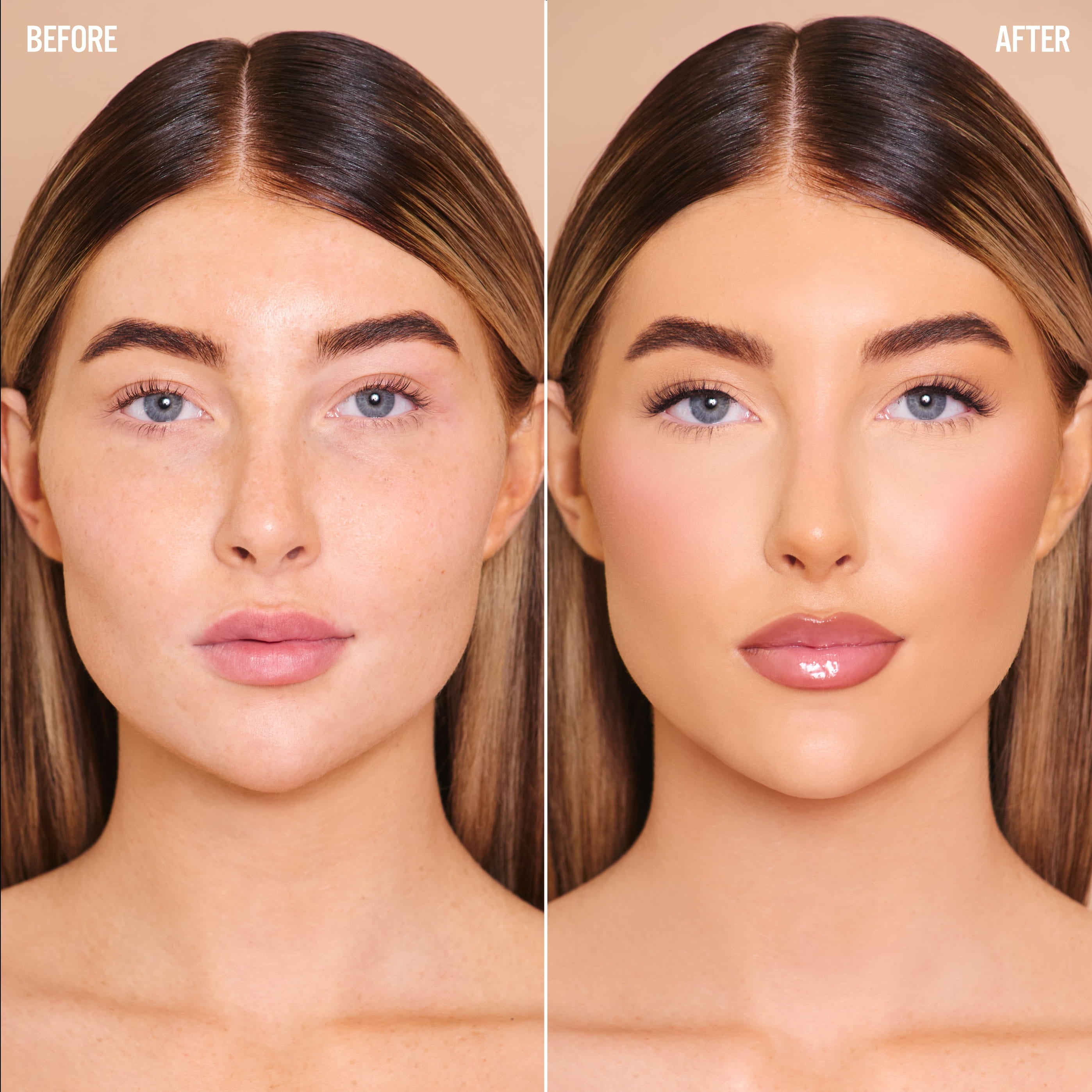 P.Louise Vegan Cream Bronzer - 20 Shades, Matte Finish, Buildable Coverage