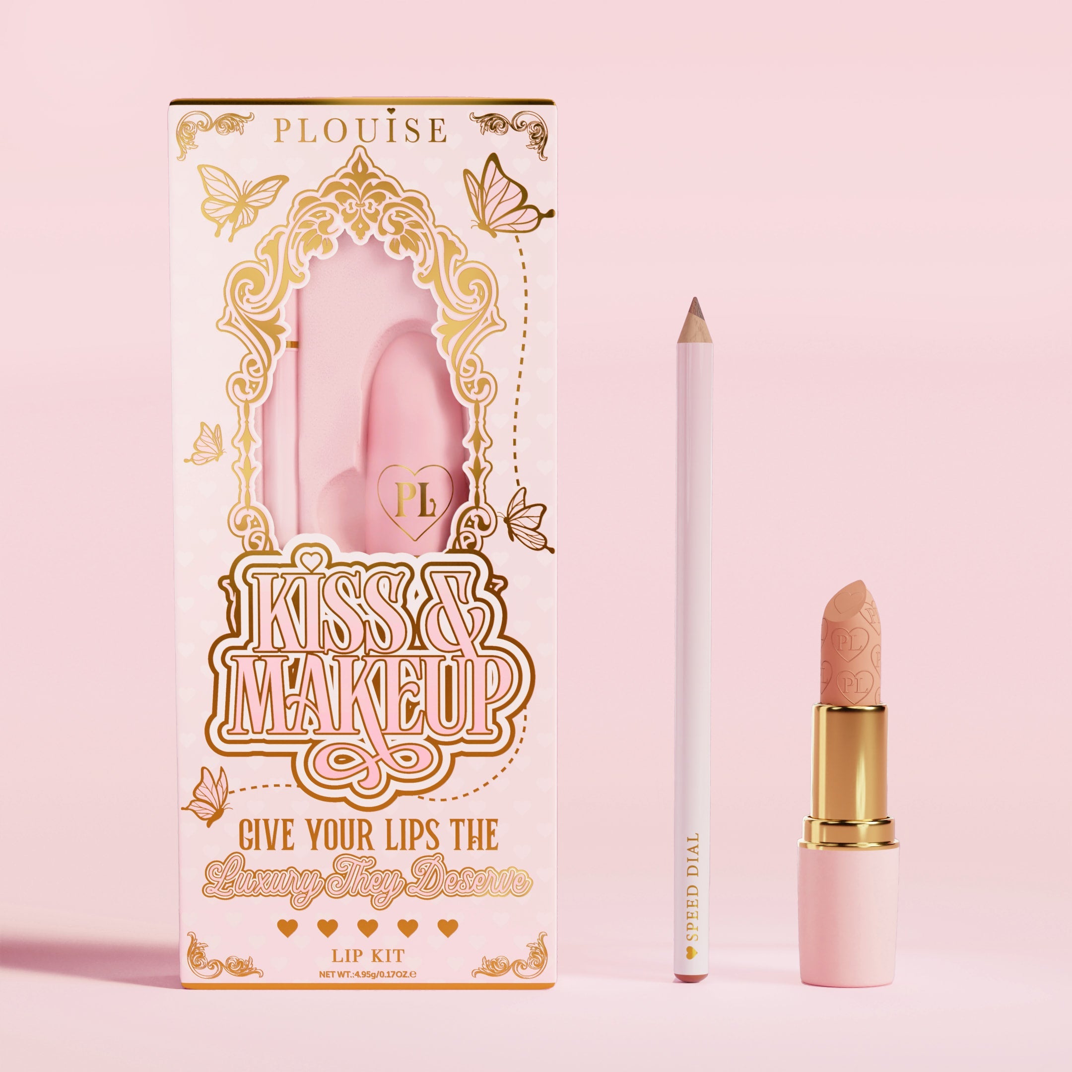 Kiss and Makeup Lipstick & Lip Liner Set - 12 Shades