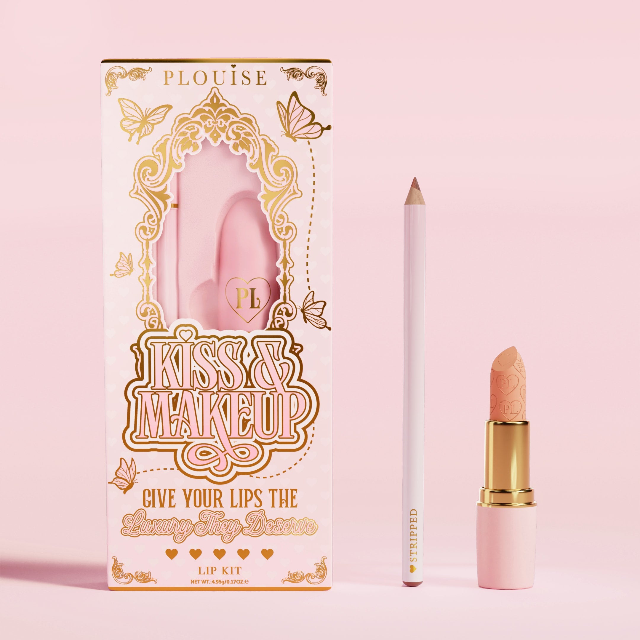 Kiss and Makeup Lipstick & Lip Liner Set - 12 Shades