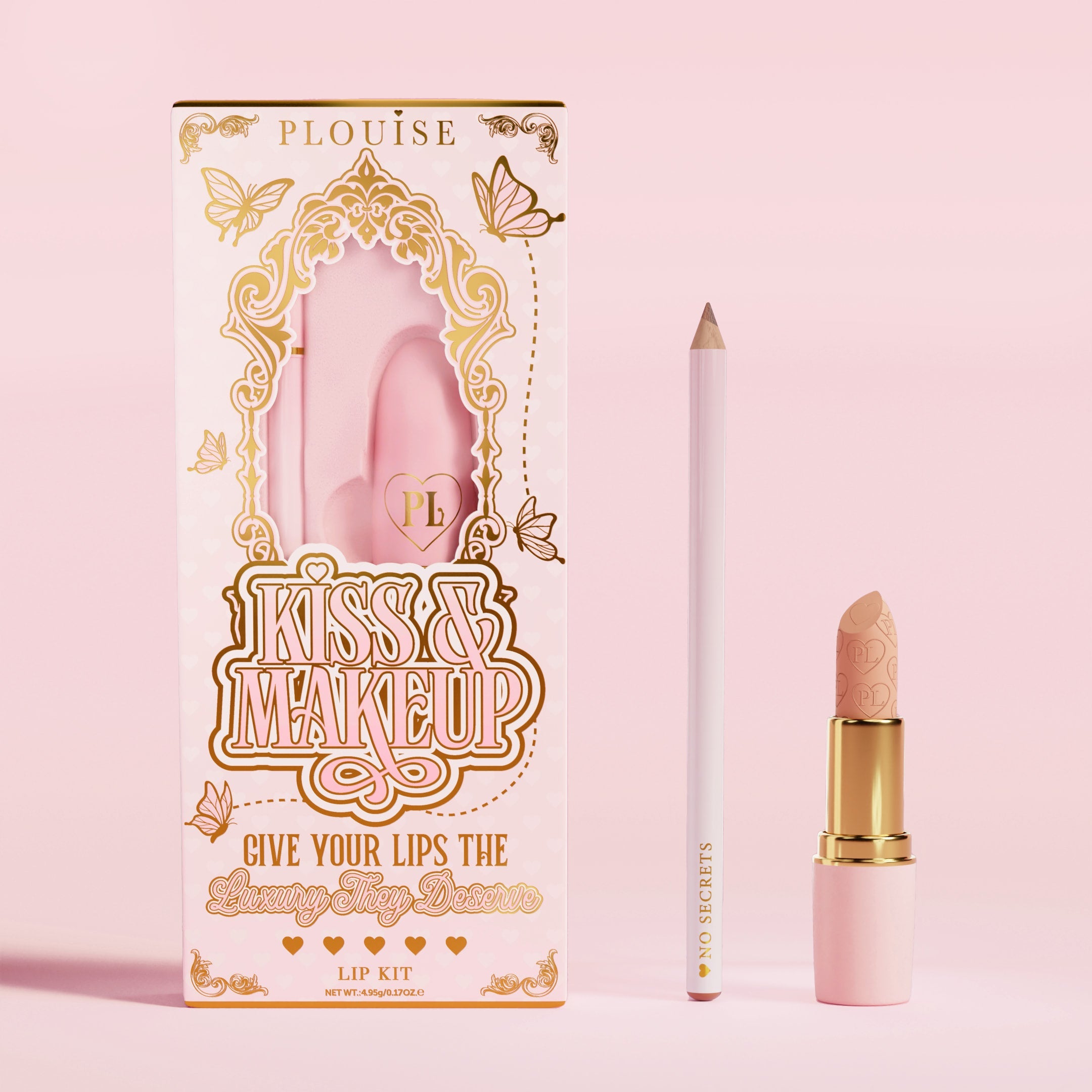 Kiss and Makeup Lipstick & Lip Liner Set - 12 Shades