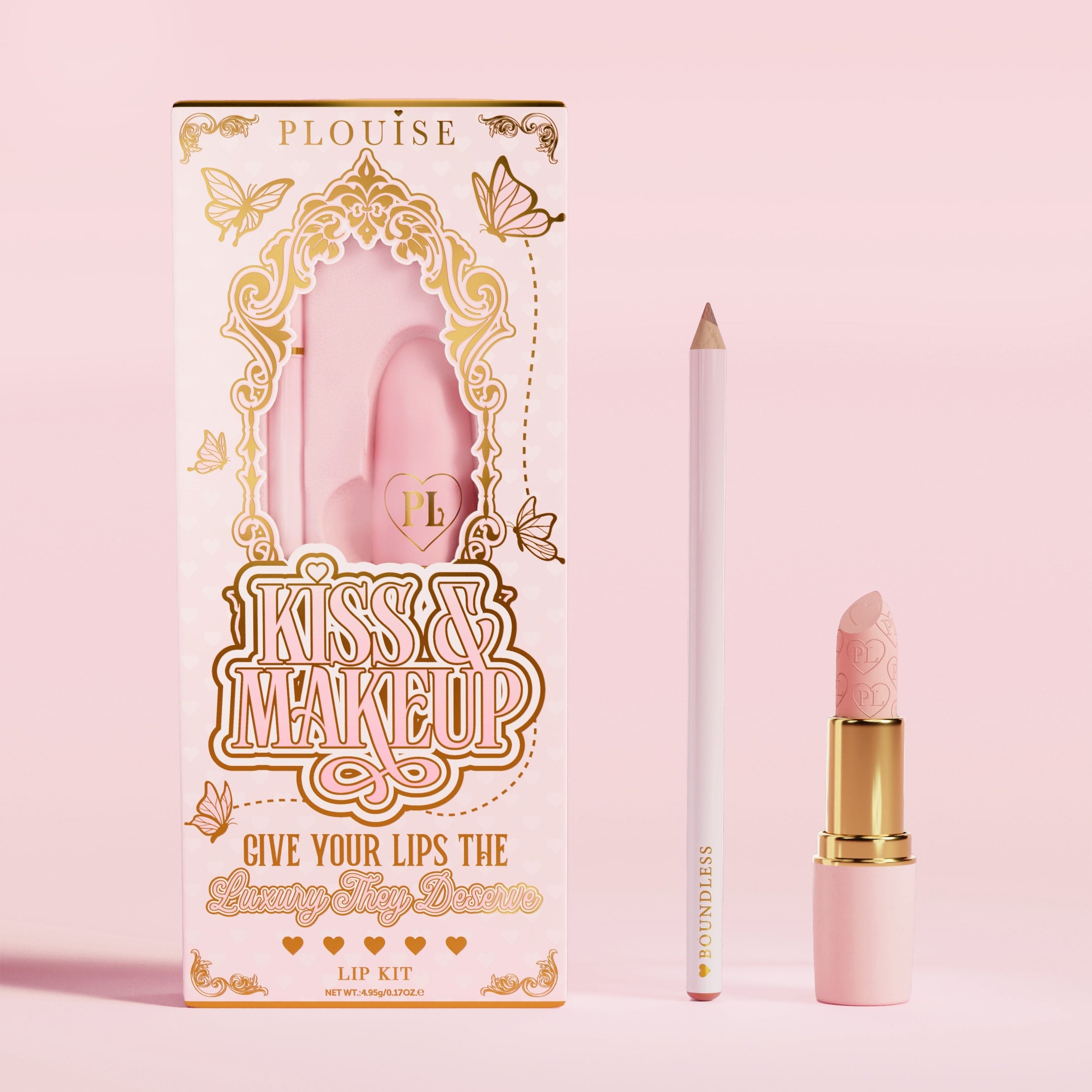 Kiss and Makeup Lipstick & Lip Liner Set - 12 Shades