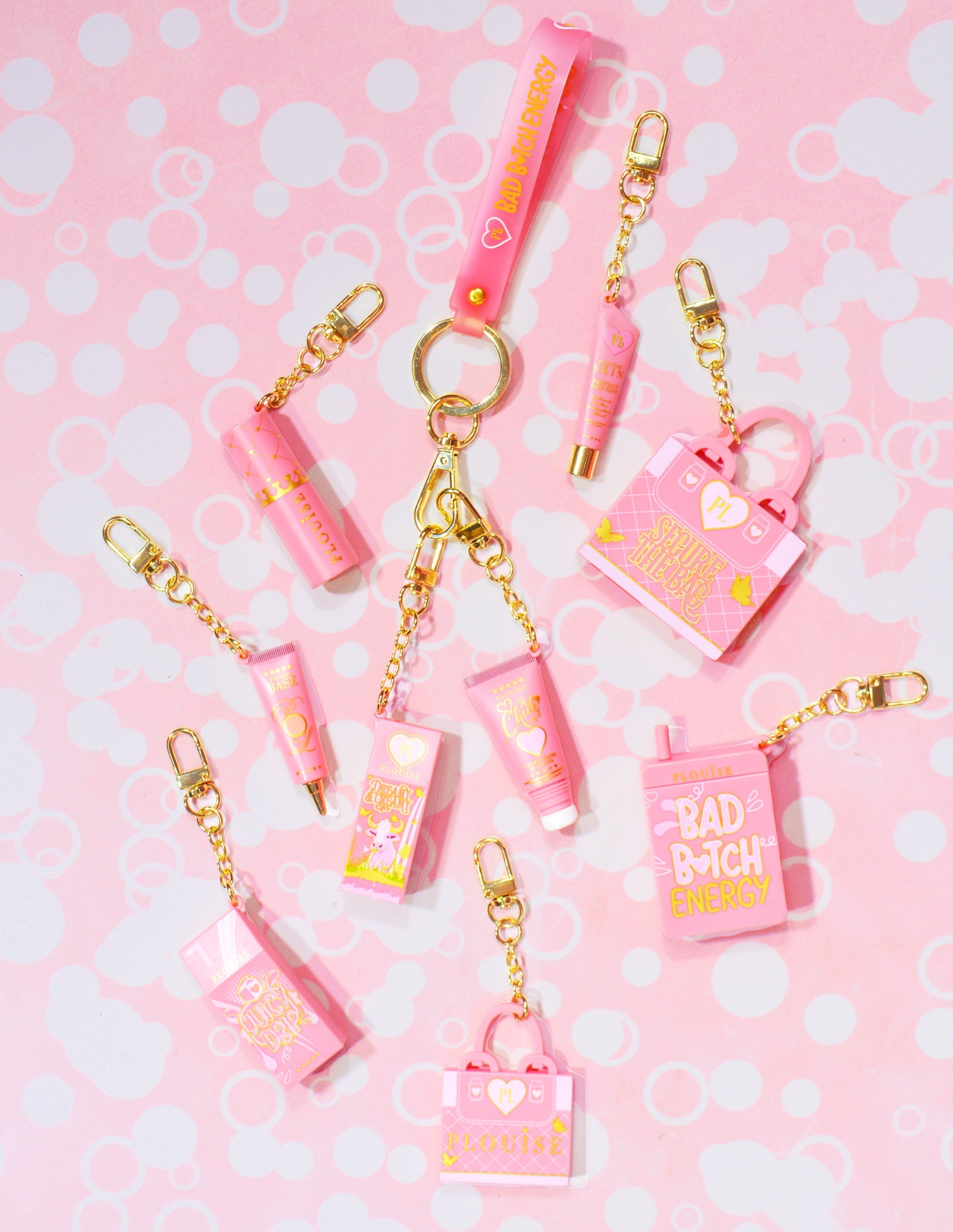 P.Louise Chic Key Lanyard for Stylish Organization