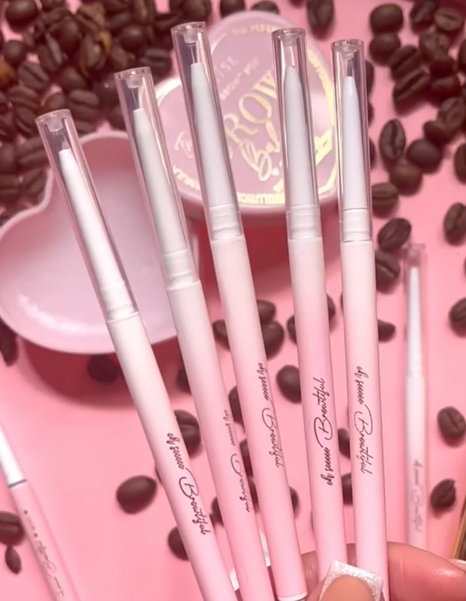 P.Louise Ultra-Slim Brow Pencil with Spoolie - Buildable & Creamy Formula