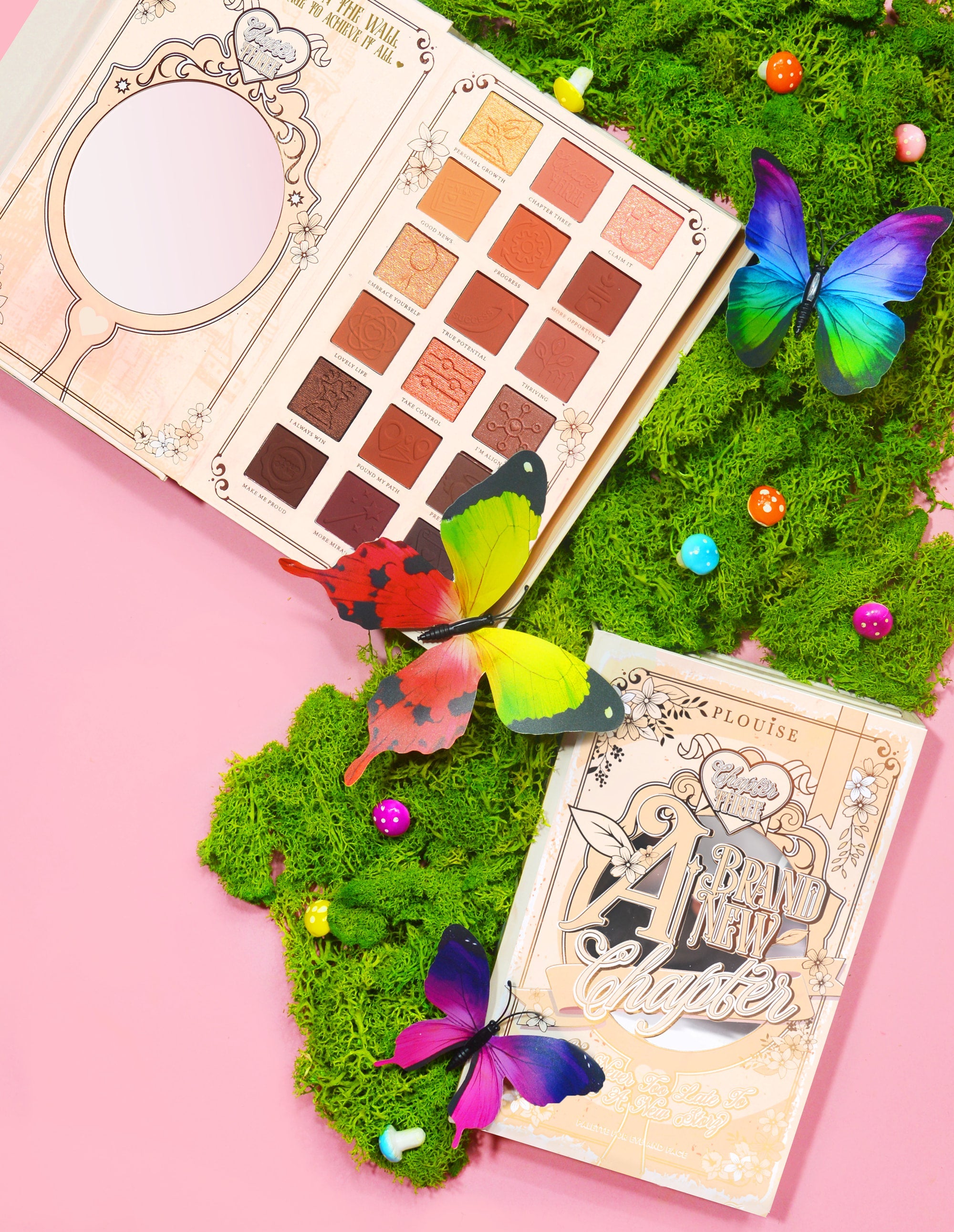 P. Louise Chapter Three Makeup Palette - 18 Eyeshadows, 8 Blushes & Bronzers