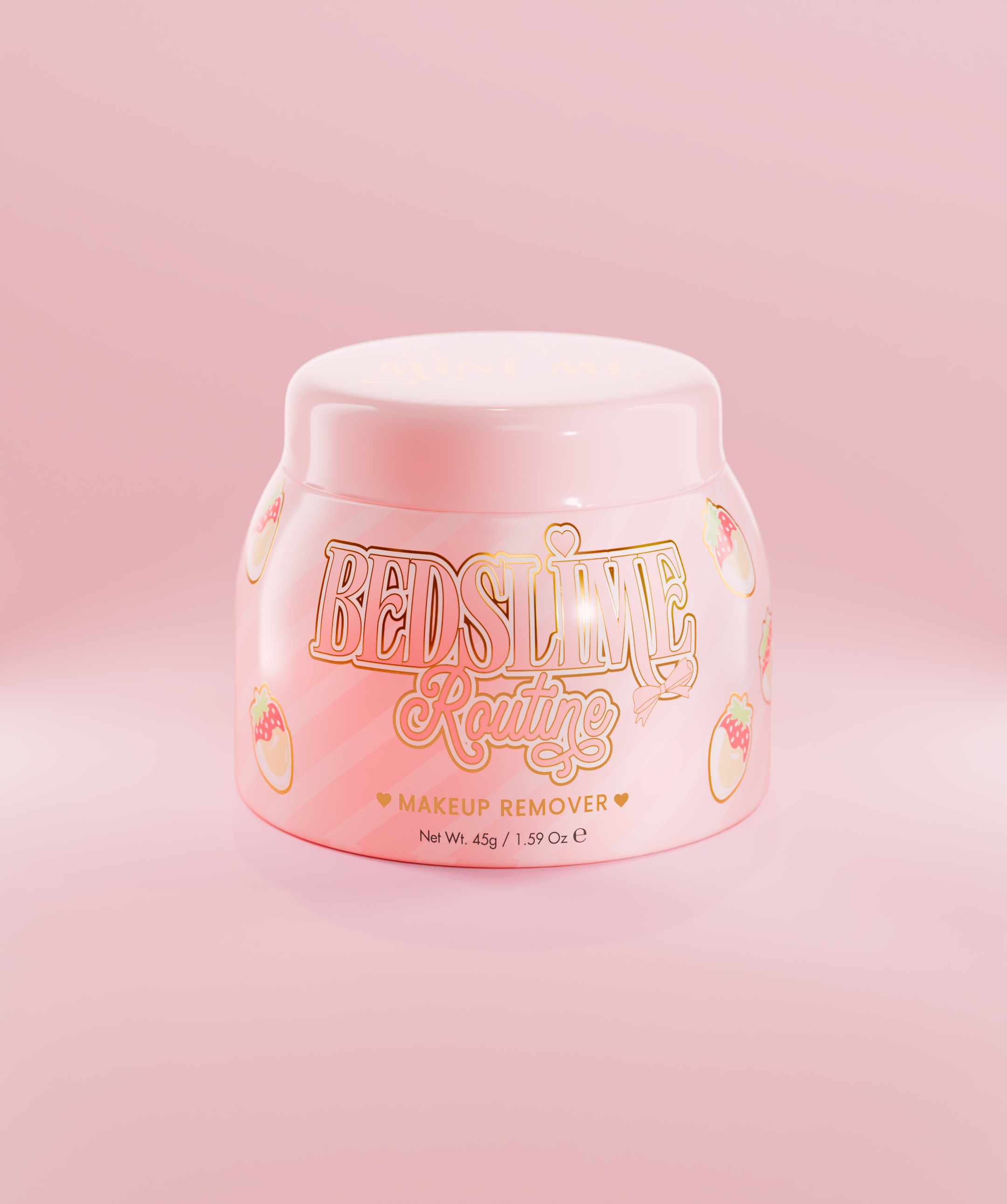 P. Louise Strawberries & Cream Jelly Makeup Remover with Coconut Oil