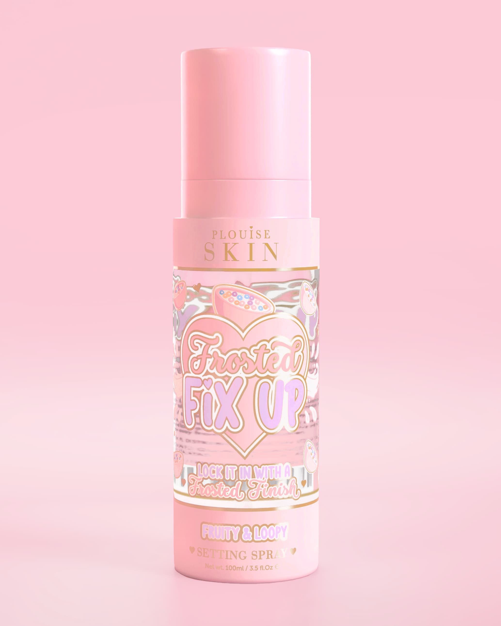 P. Louise Breakfast Setting Spray - Skincare-Infused Makeup Fixer with Niacinamide & Hyaluronic Acid