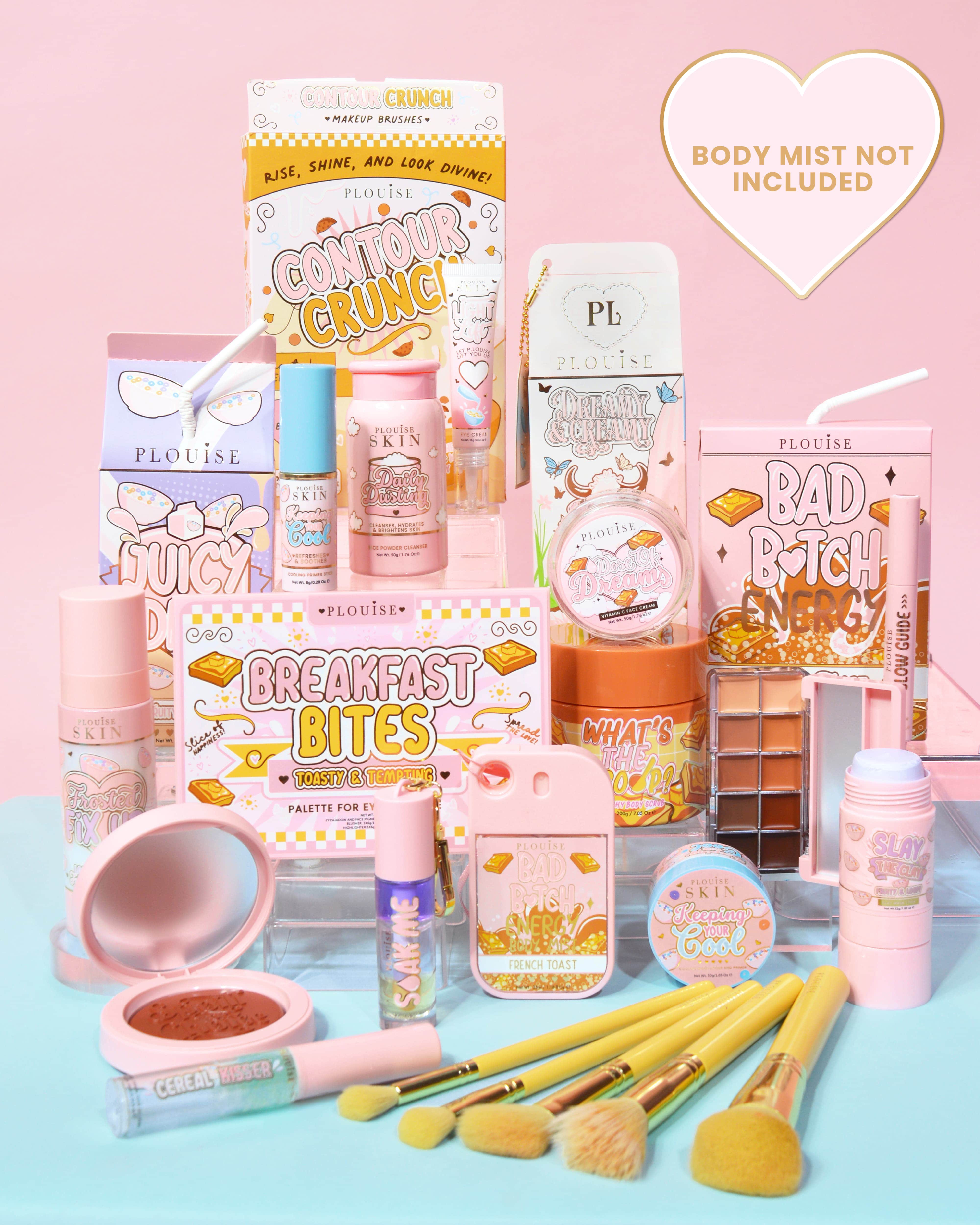 P. Louise Breakfast Bite Makeup Bundle - Sweet & Savory Beauty Set