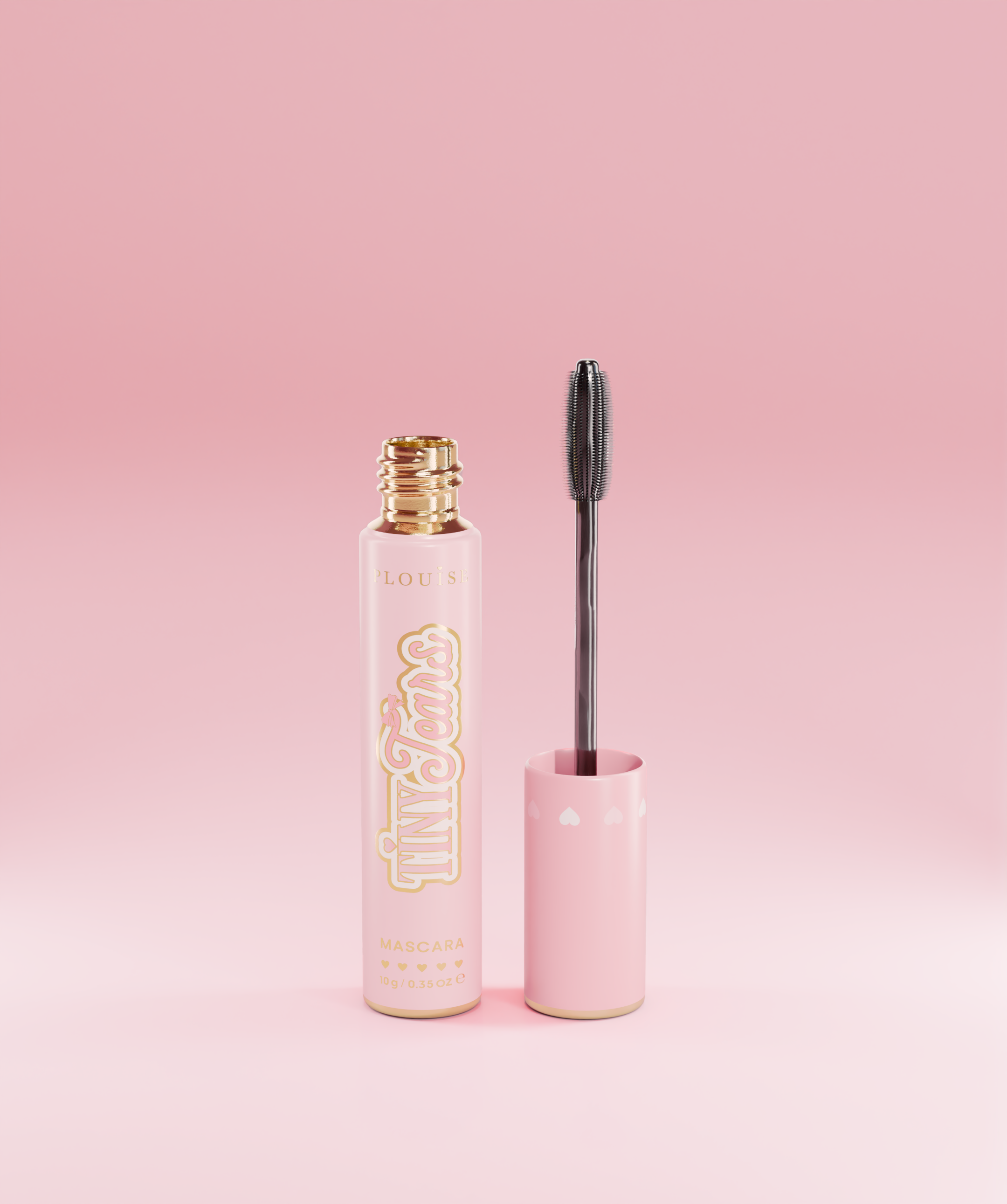 P. Louise Tiny Tears Mascara for Sensitive Eyes - Gentle & Easy Wash Off
