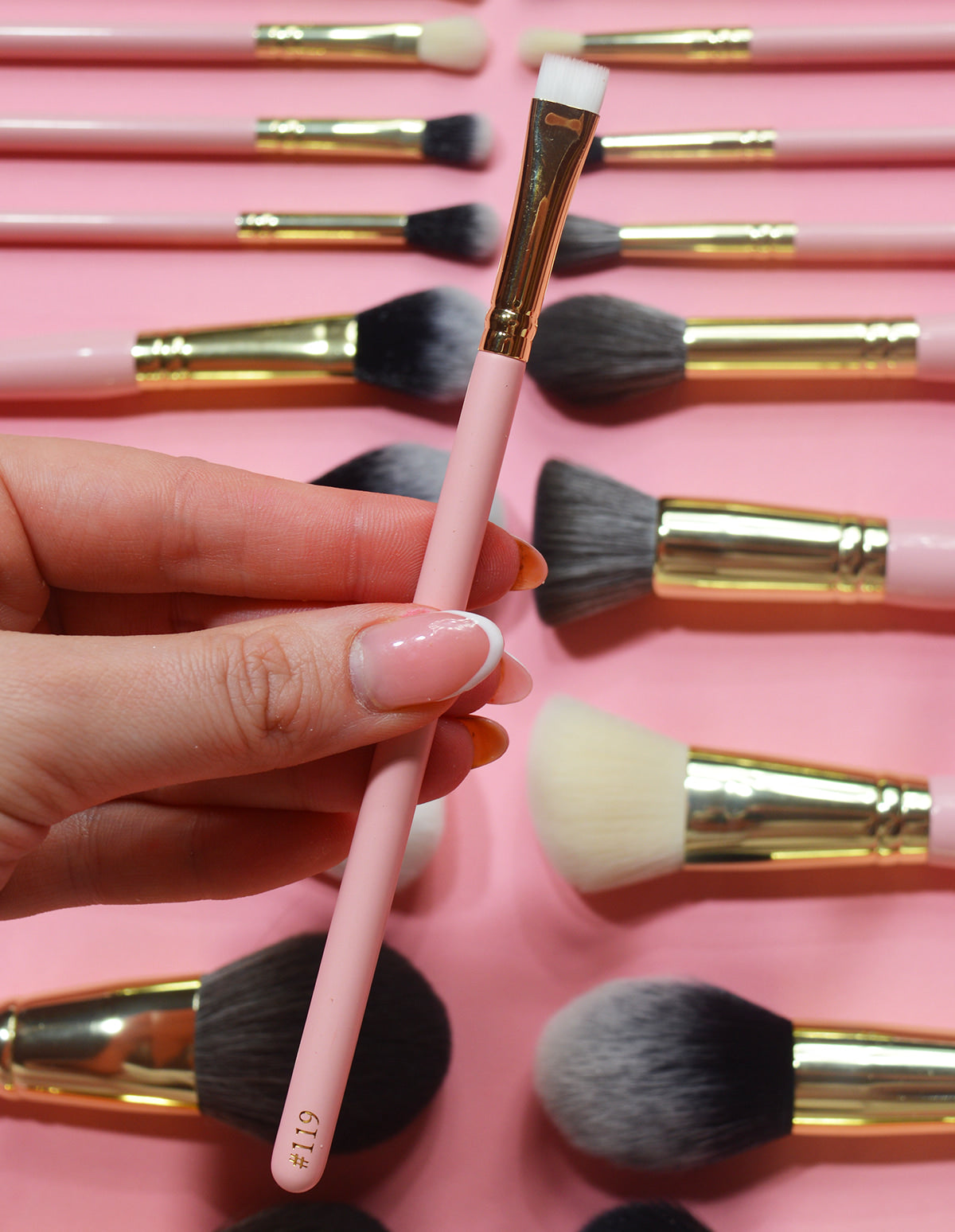 P.Louise #119 Flat Liner Brush for Crisp Winged Eyeliner