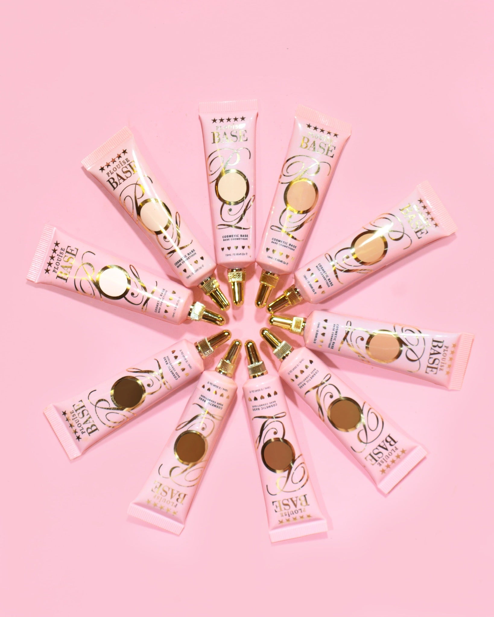 P.Louise Eye Base Bundle for Flawless Makeup - Creamy Primer Shades 0.5-11