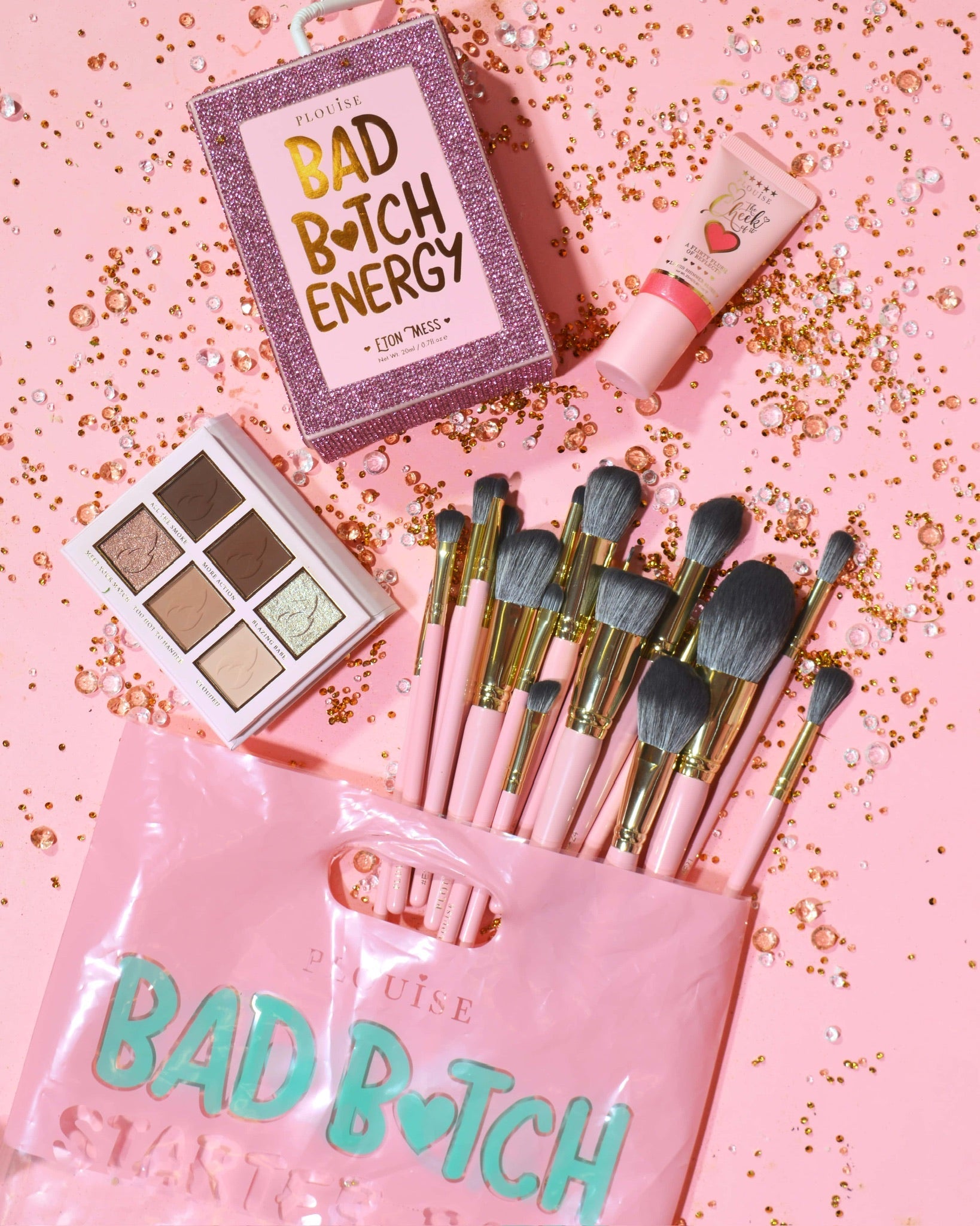 P.Louise Bad Bitch Makeup Starter Pack – Glow-Up Kit