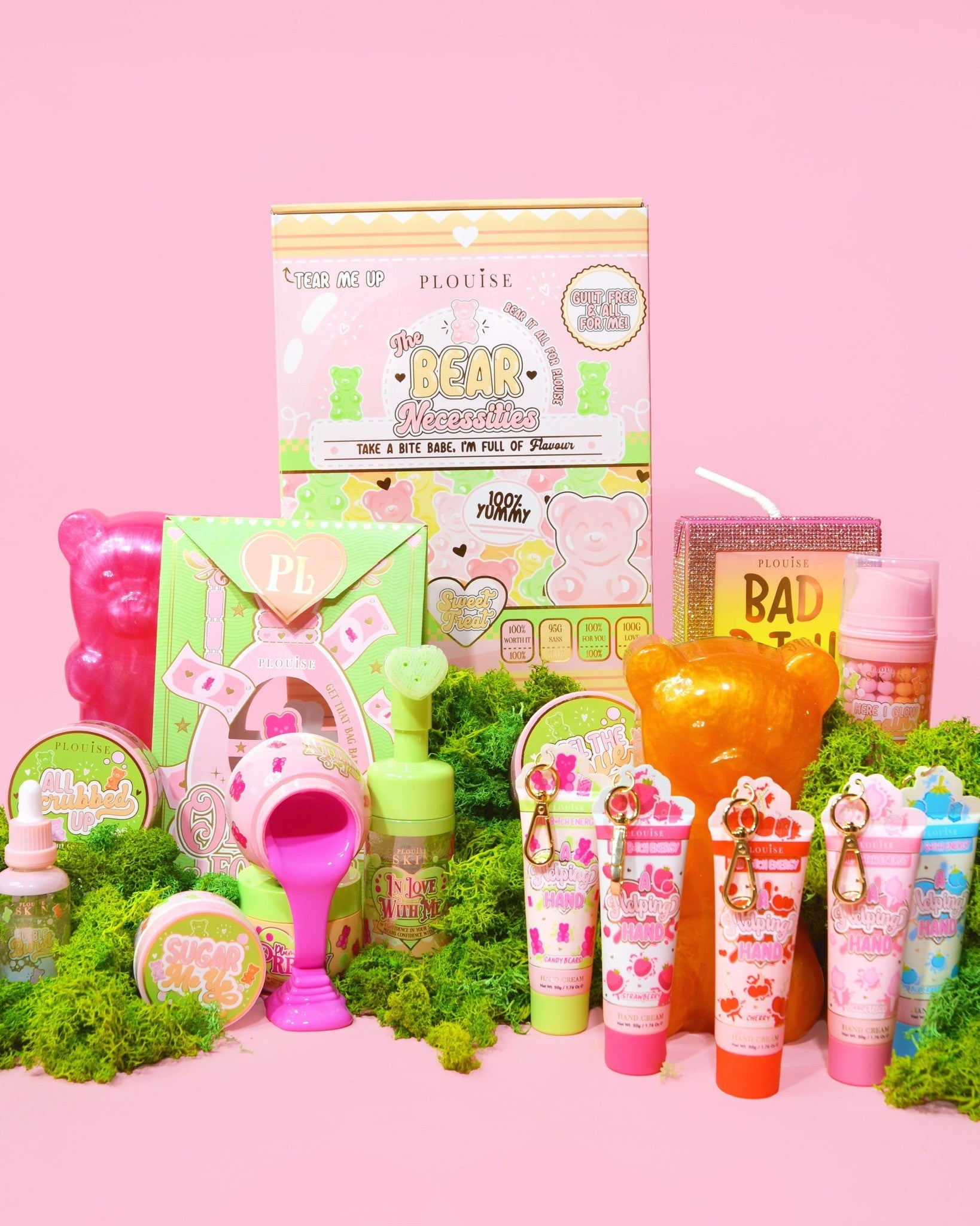 P.Louise Bear Necessities Skincare Collection - Candy Scented Bundle
